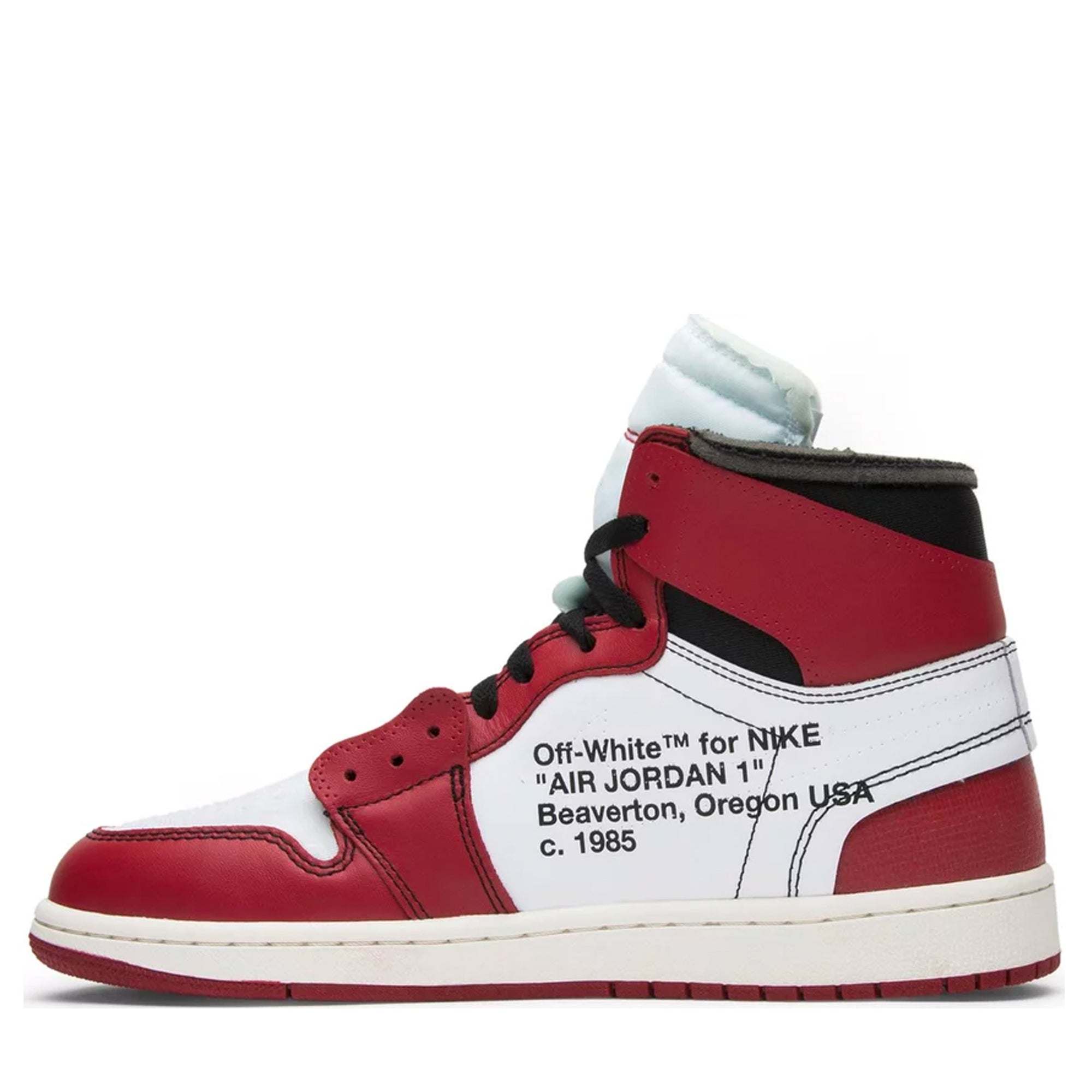 Jordan retro 1 chicago x off white hotsell