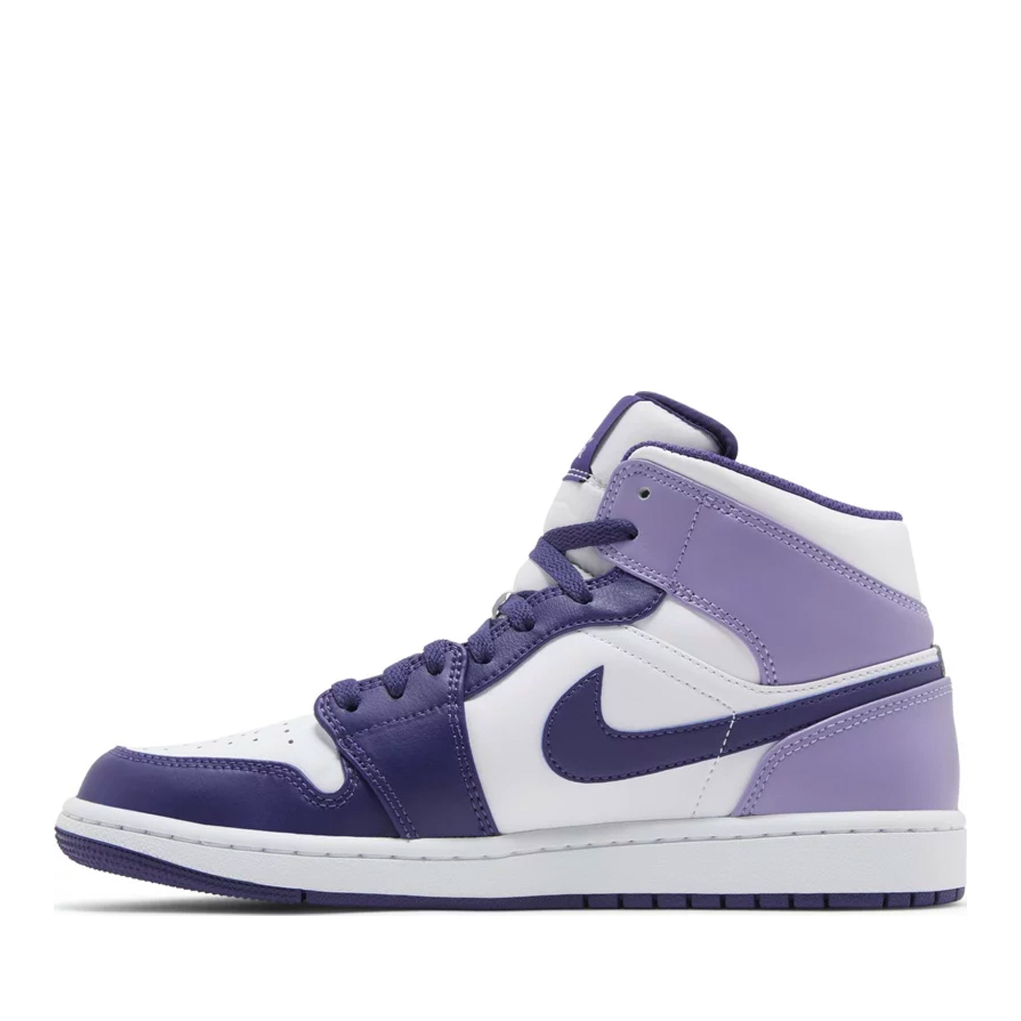 Jordan 1 Mid White Sky J Purple / Blueberry (GS)-PLUS