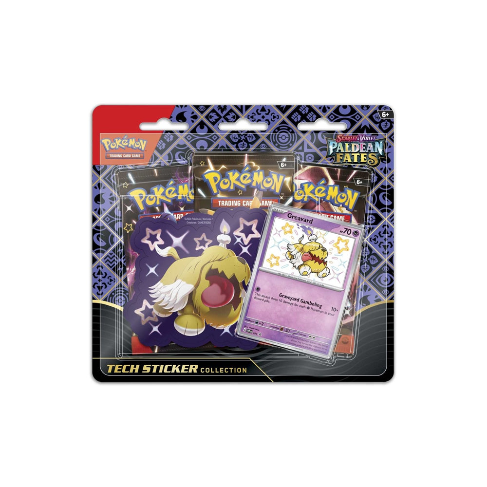 Pokemon Scarlet and Violet - Paldean Fates Tech Sticker Collection-PLUS
