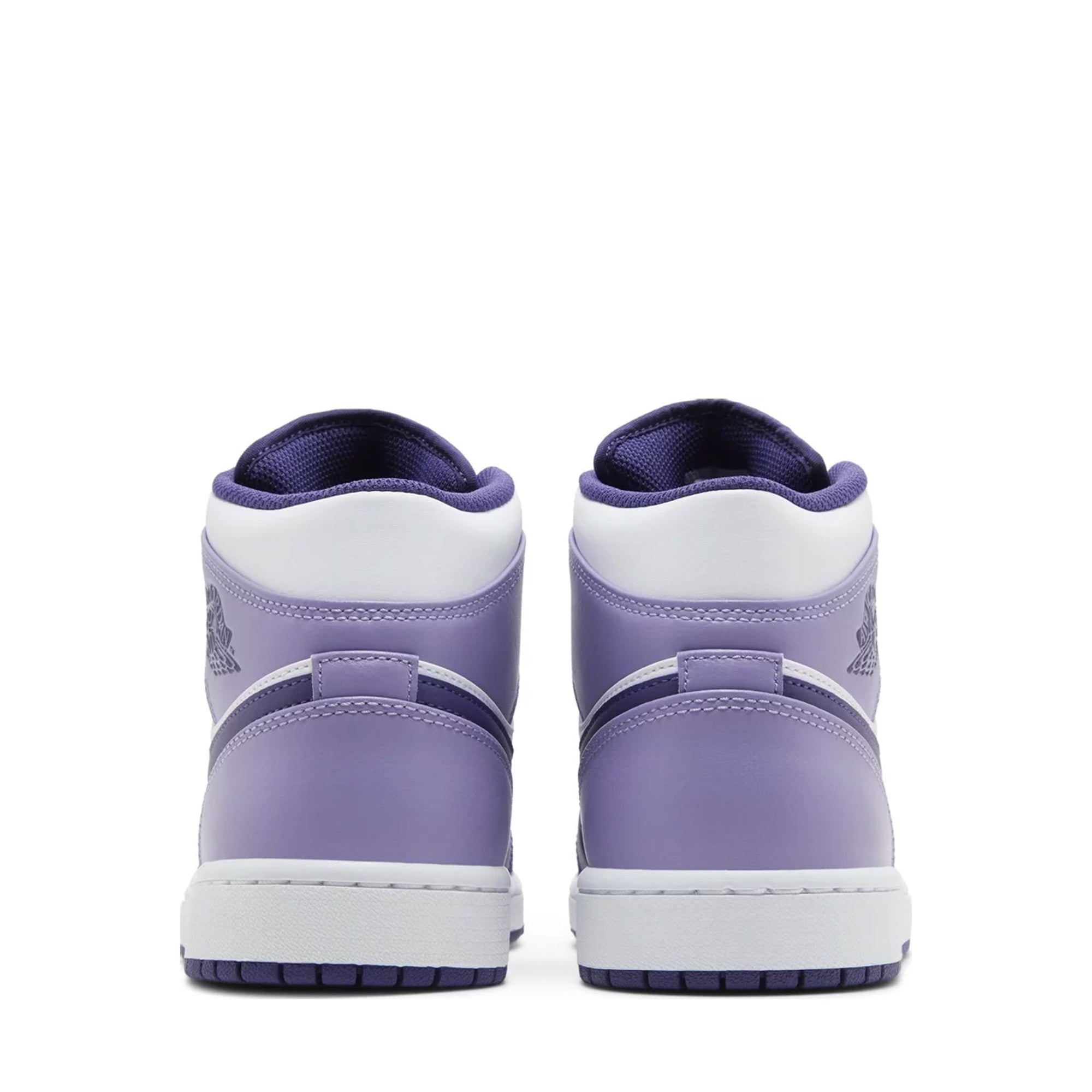 Jordan 1 Mid White Sky J Purple / Blueberry (GS)-PLUS