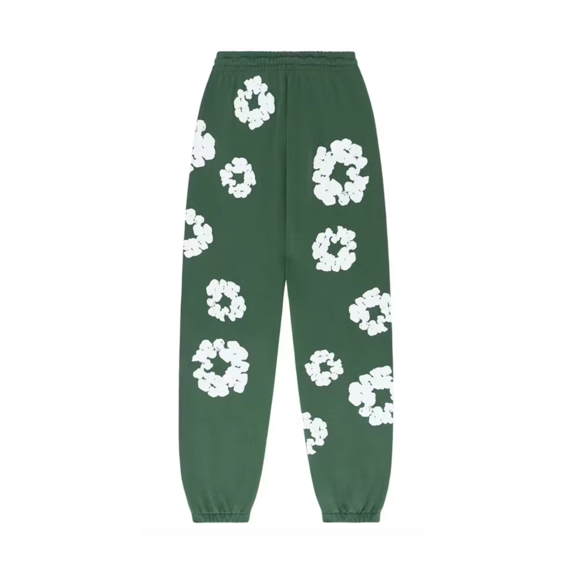 Denim Tears The Cotton Wreath Sweatpants Green-PLUS