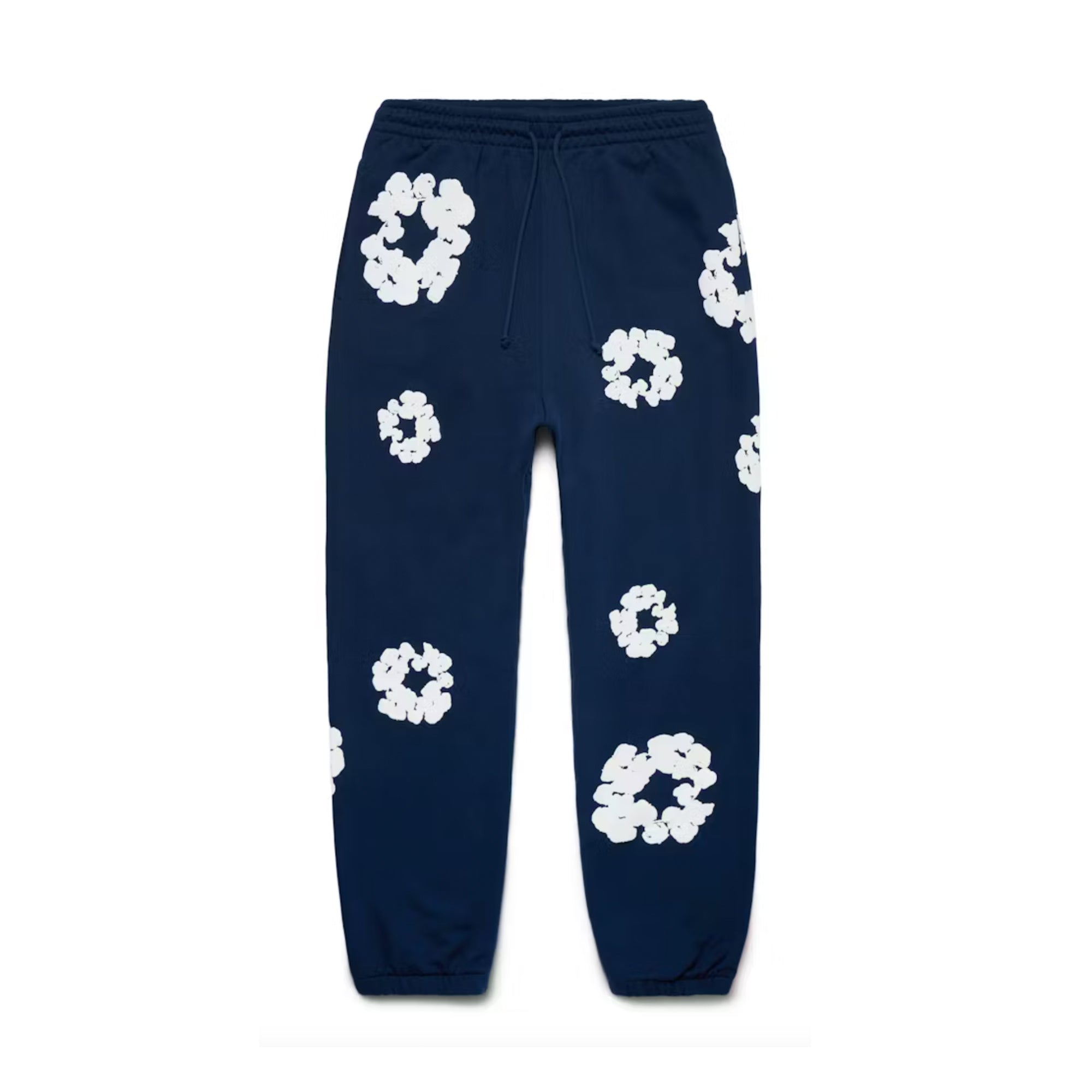 Denim Tears The Cotton Wreath Sweatpants Navy-PLUS