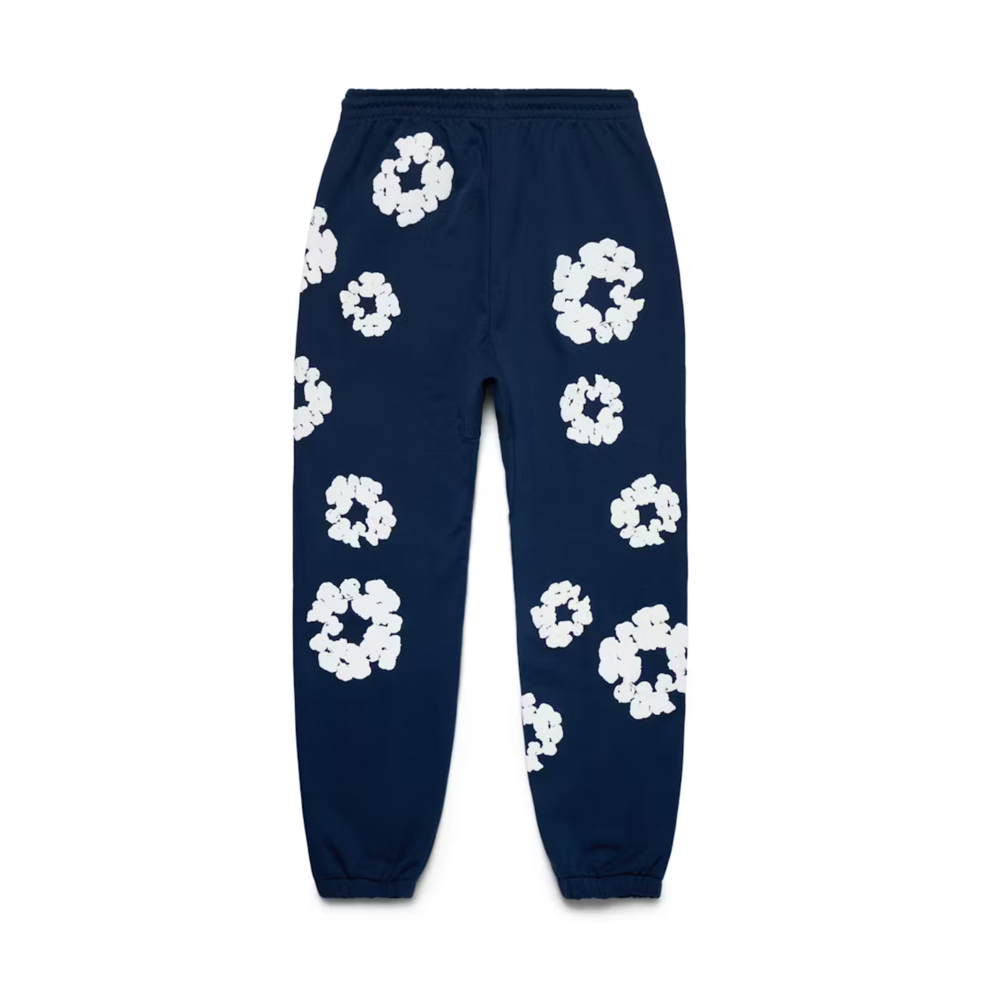 Denim Tears The Cotton Wreath Sweatpants Navy-PLUS