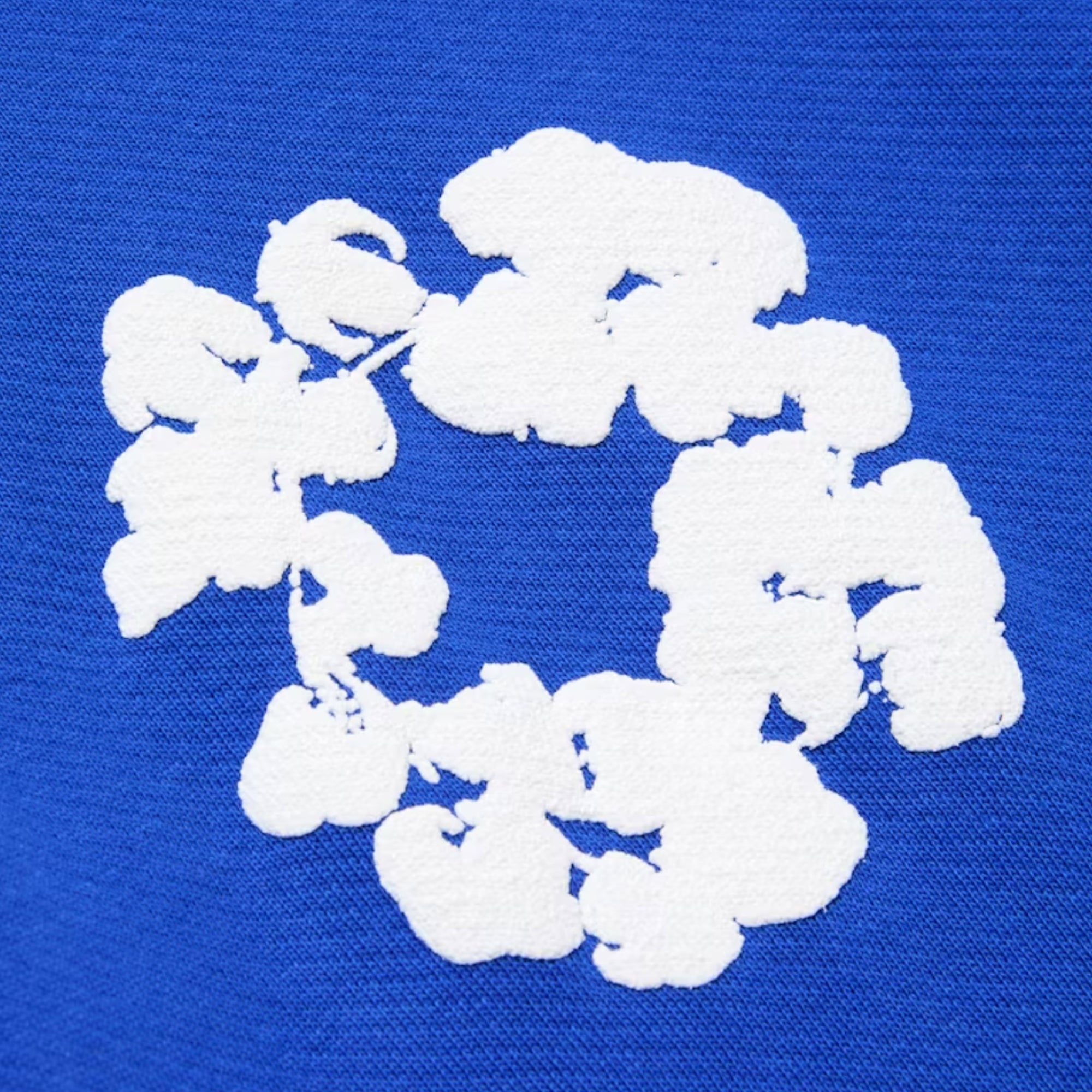 Denim Tears The Cotton Wreath Sweatshirt Royal Blue-PLUS