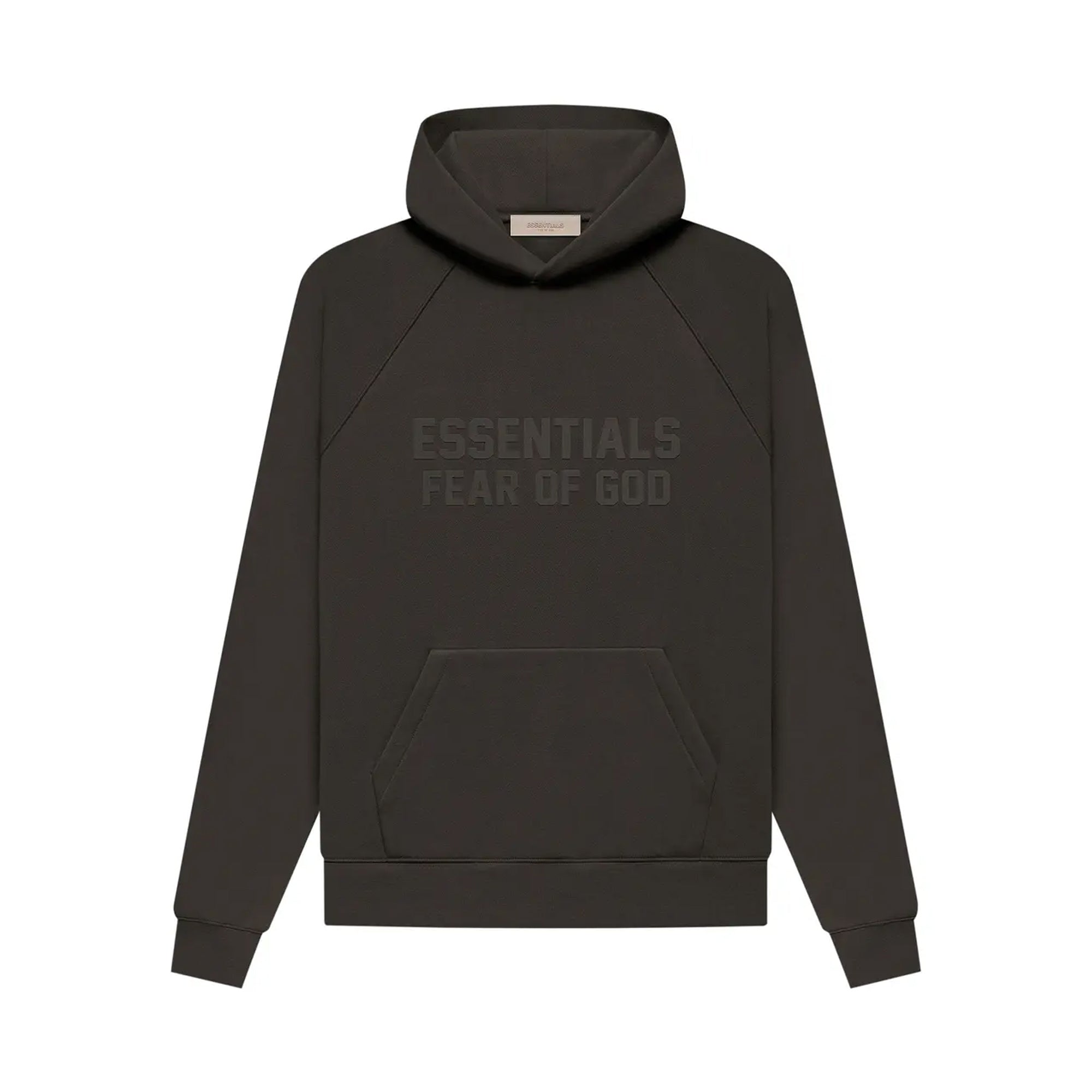 FOG Essentials Hoodie Off Black (SS23)-PLUS