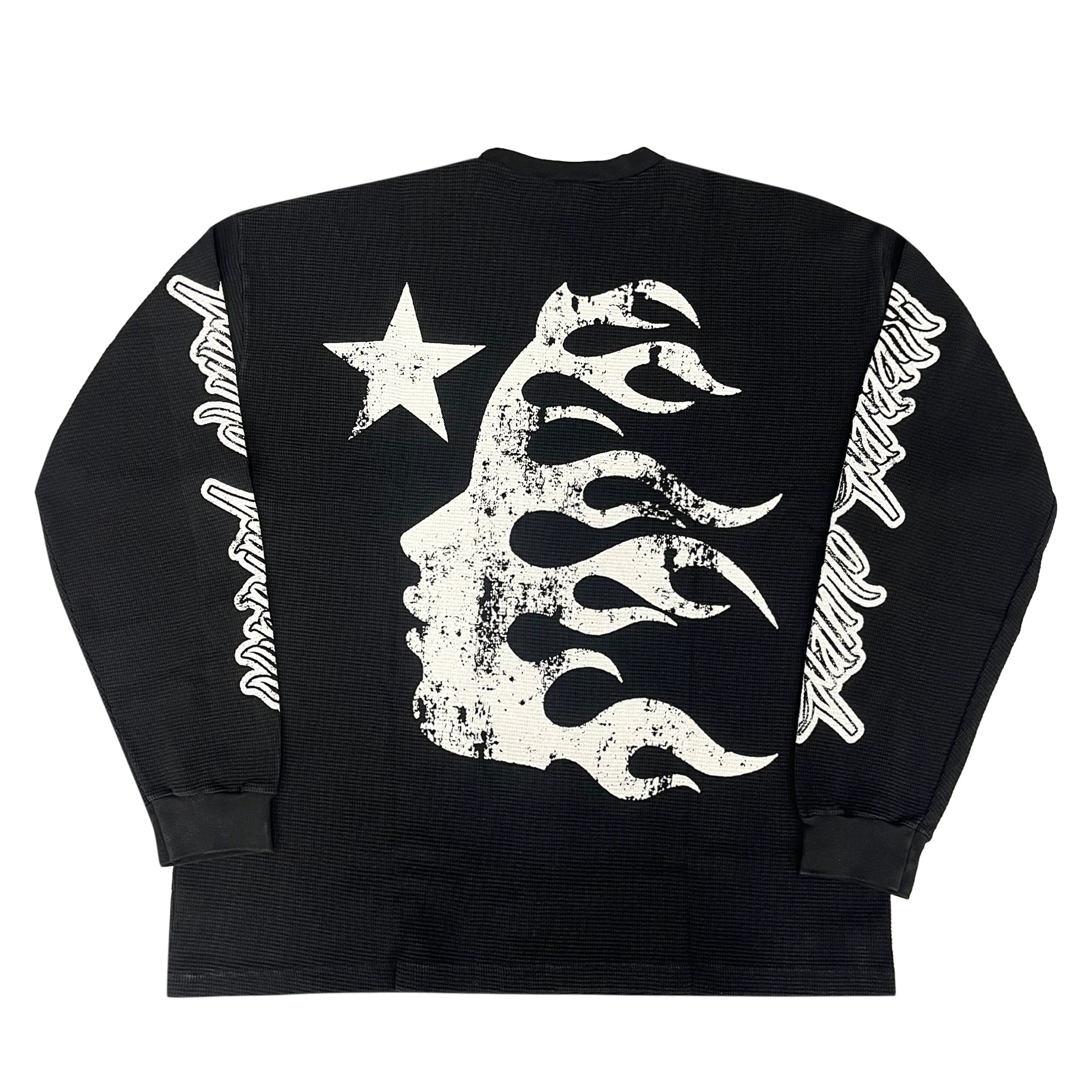 Hellstar Studios Victory Thermal L/S Tee Black-PLUS