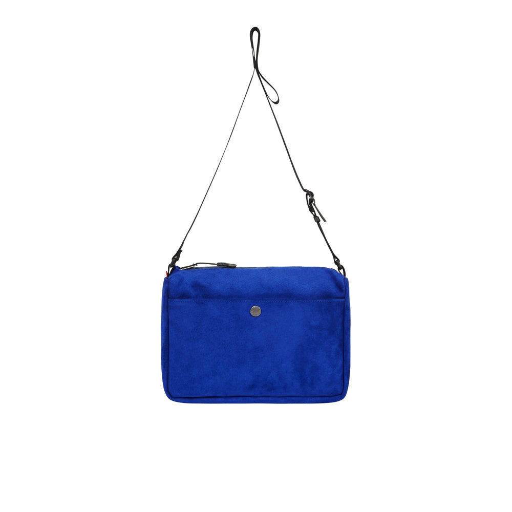 Supreme The North Face Suede Shoulder Bag Blue-PLUS