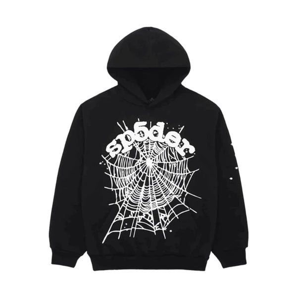 Spider Worldwide Websuit Hoodie Black | PLUS