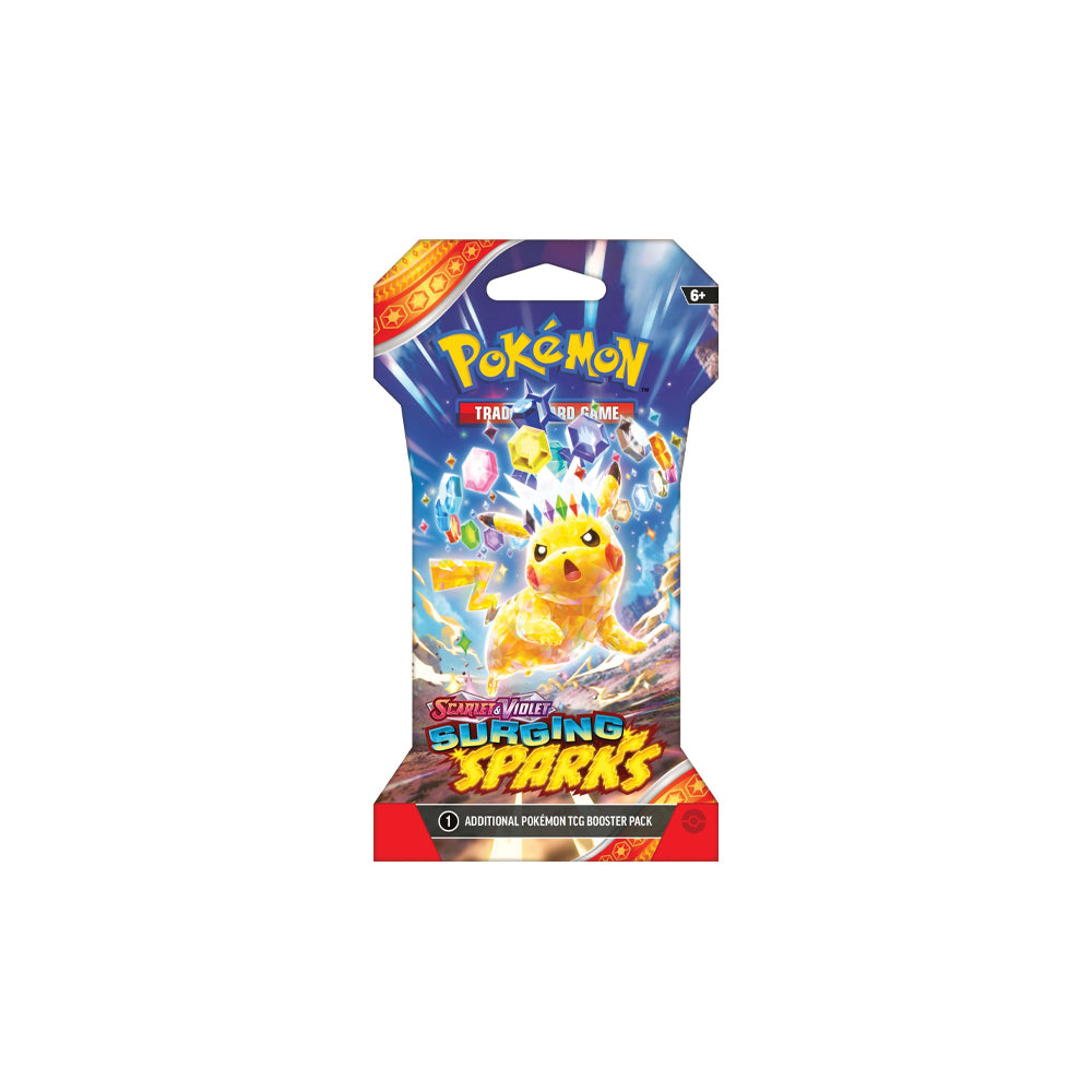 Pokemon Scarlet & Violet 8 Surging Sparks Sleeved Booster-PLUS