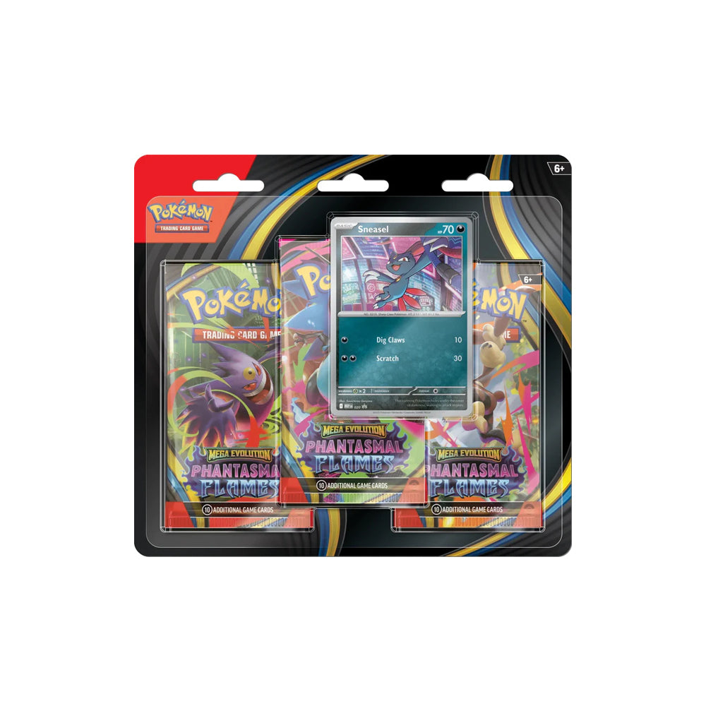 Pokemon Phantasmal Flames 3-Pack Blister-PLUS