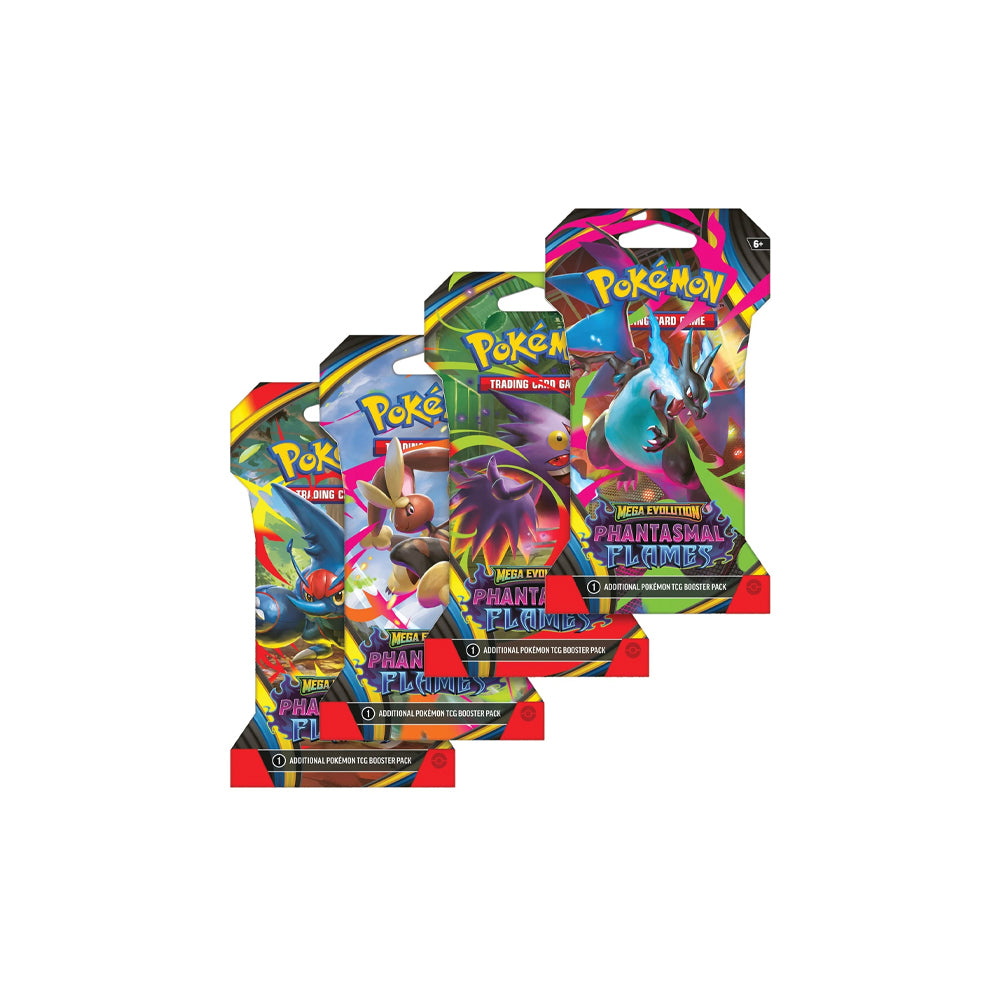 Pokemon Phantasmal Flames Sleeved Booster-PLUS