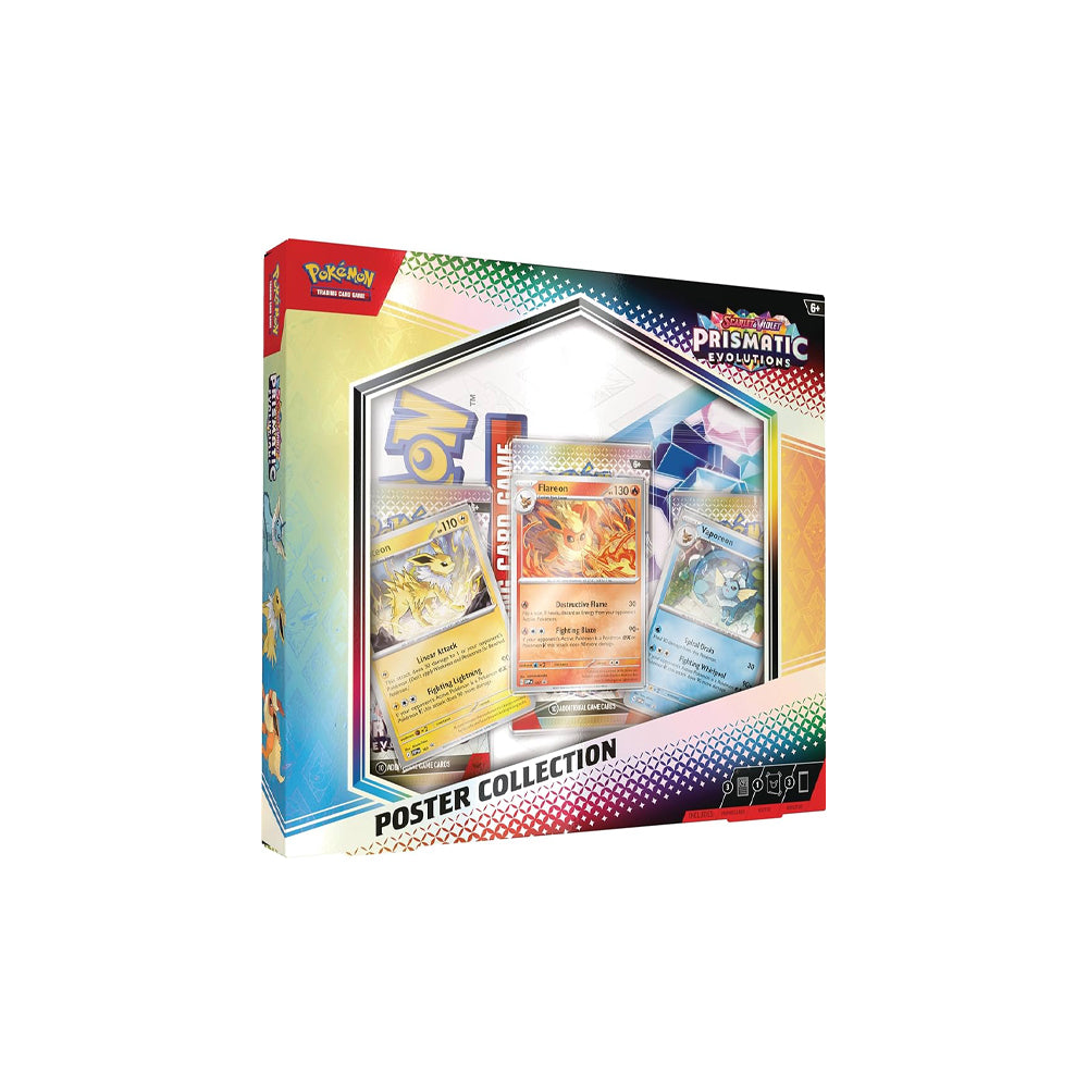 Pokemon Scarlet & Violet 8.5 Prismatic Evolutions Poster Collection-PLUS