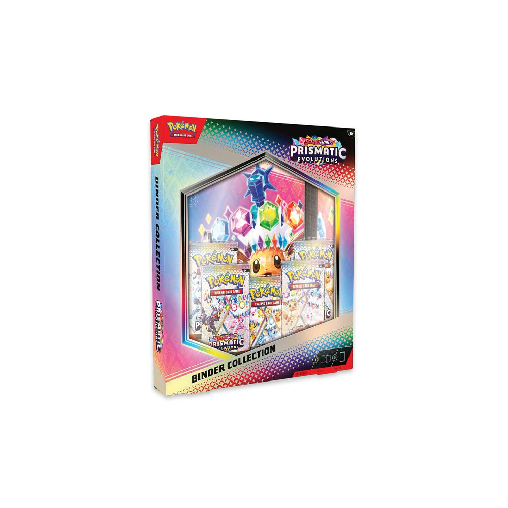 Pokemon Scarlet & Violet 8.5 Prismatic Evolutions Binder Collection-PLUS