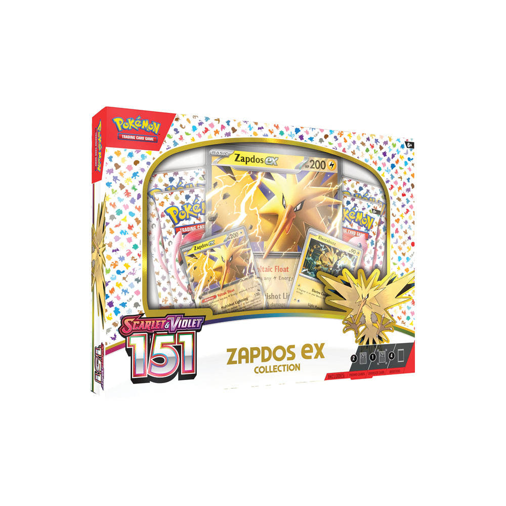 Pokemon Scarlet & Violet 151-Collection-Zapdos Ex-PLUS