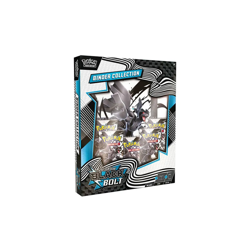 Pokemon Scarlet & Violet 10.5 Black Bolt Binder Collection-PLUS