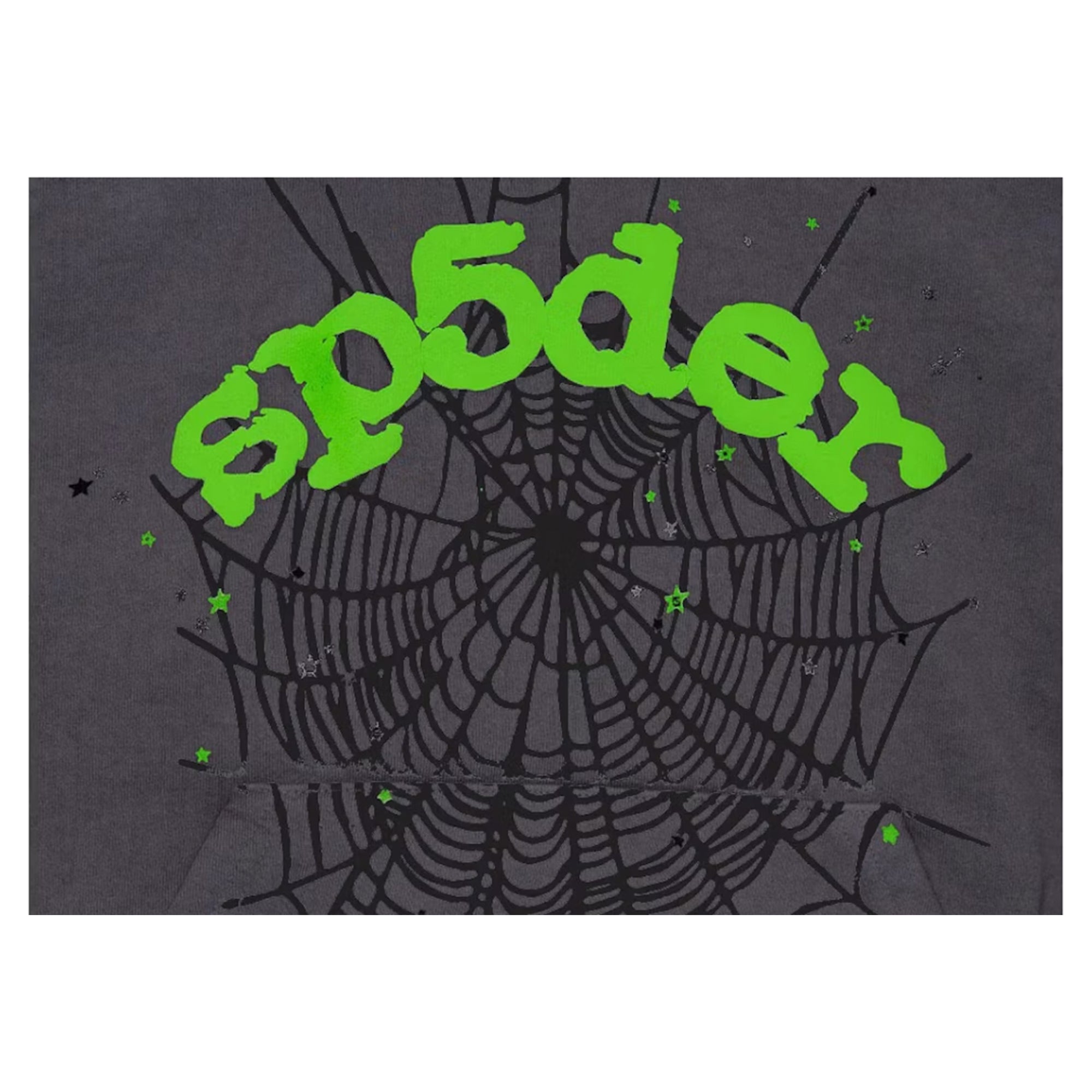 Spider Worldwide Wait Web Hoodie Slate Grey | PLUS