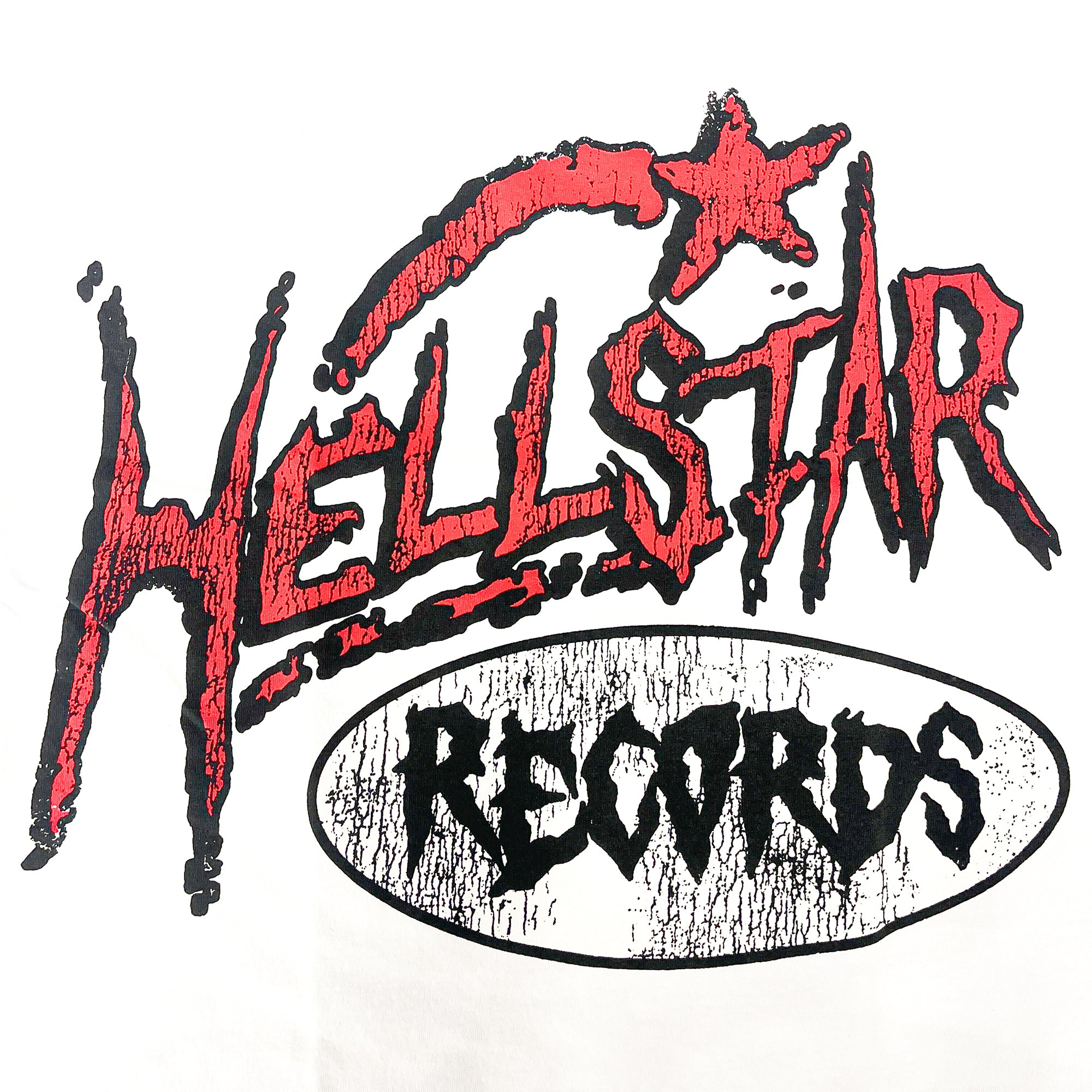 Hellstar Stuidos Records L/S Tee White-PLUS