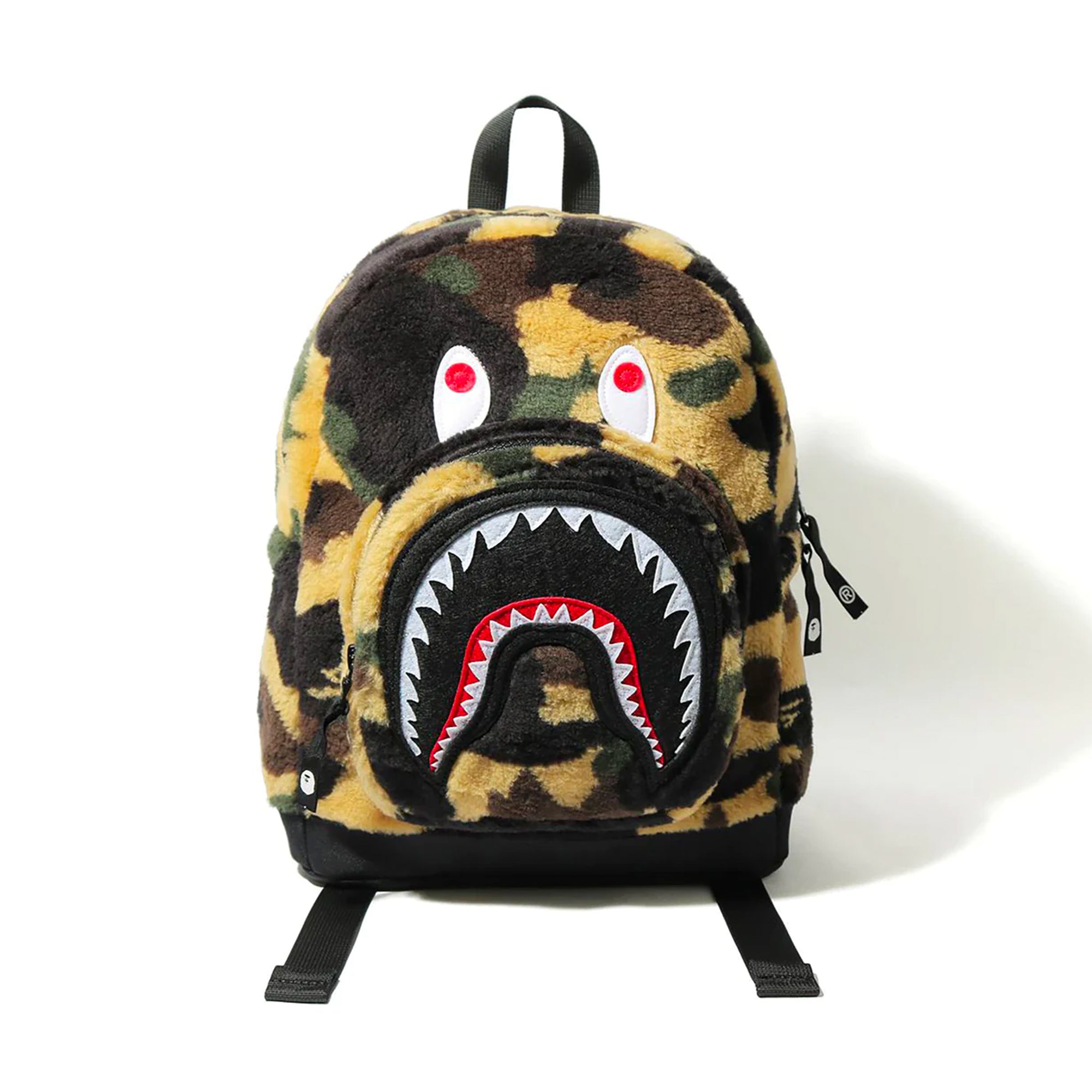 Bape 1st Camo BOA Shark Daypack Yellow (Kids)-PLUS