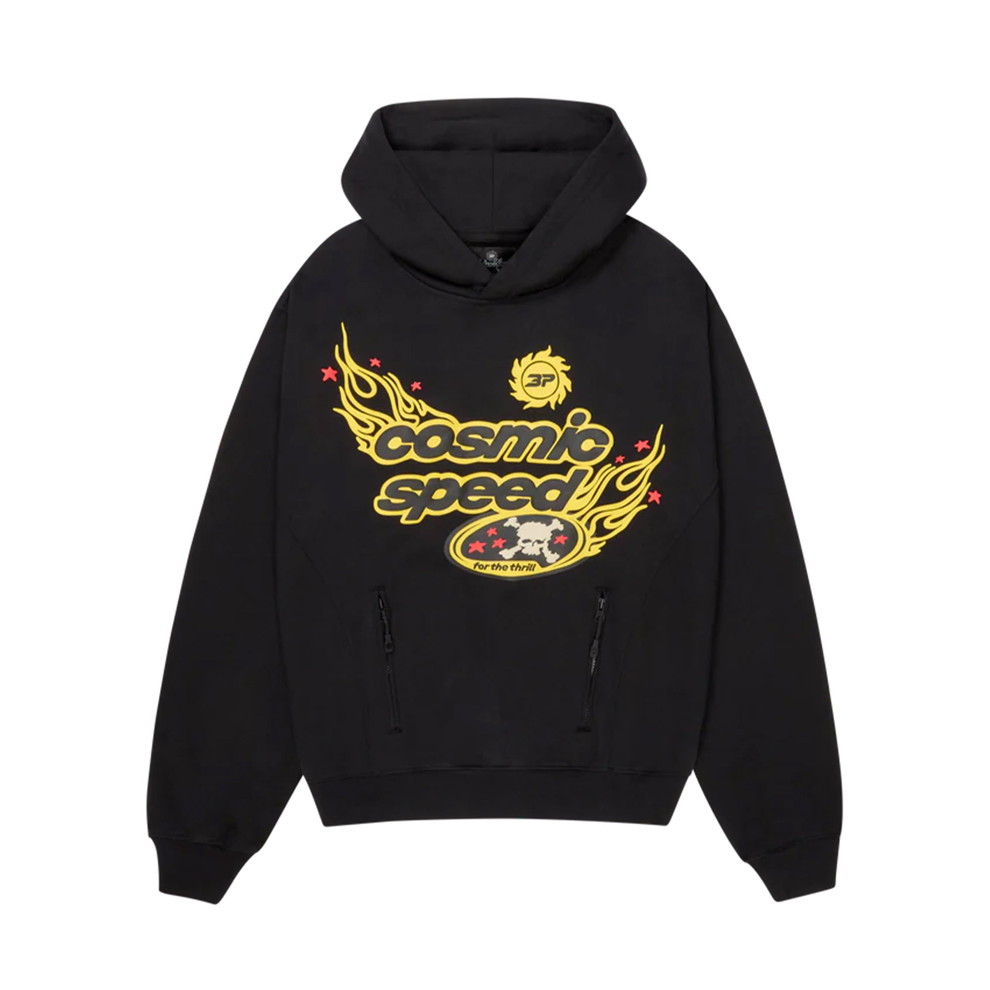 Broken Planet Cosmic Speed Hoodie Black-PLUS