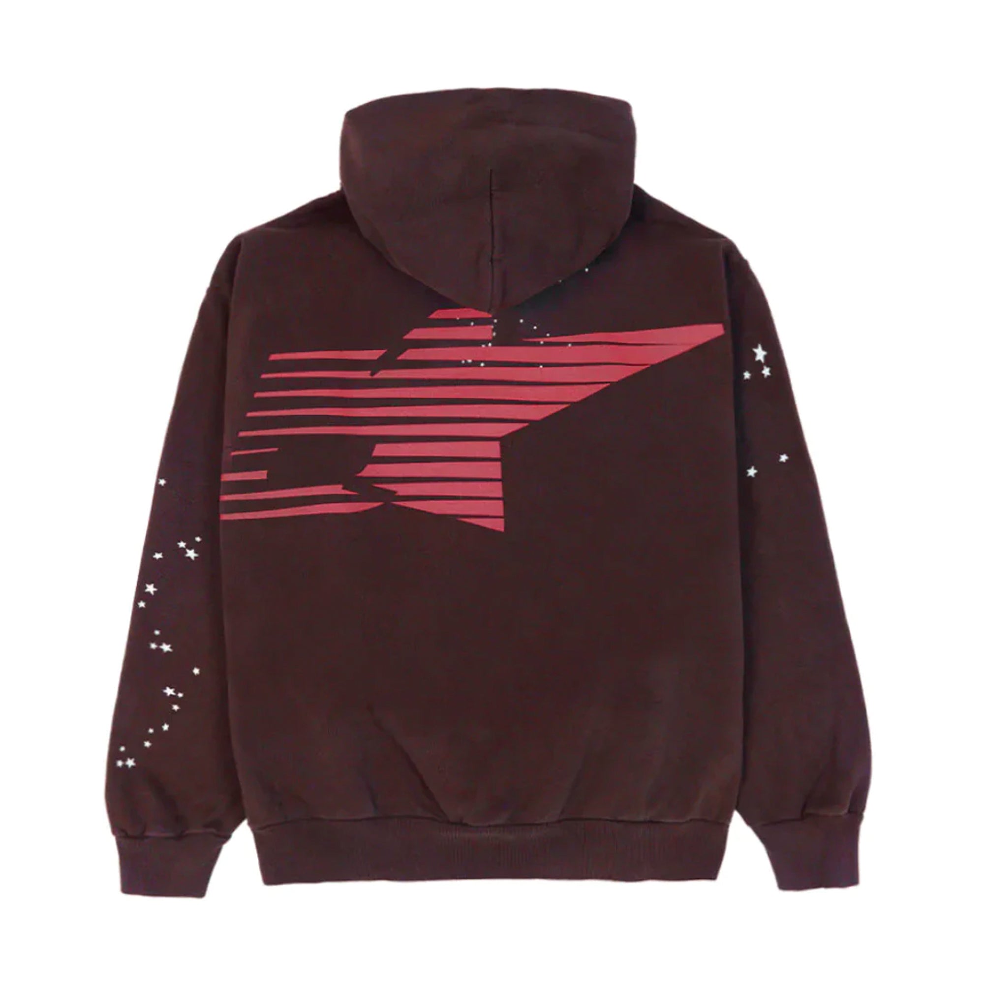 Spider fashion hoodie brown