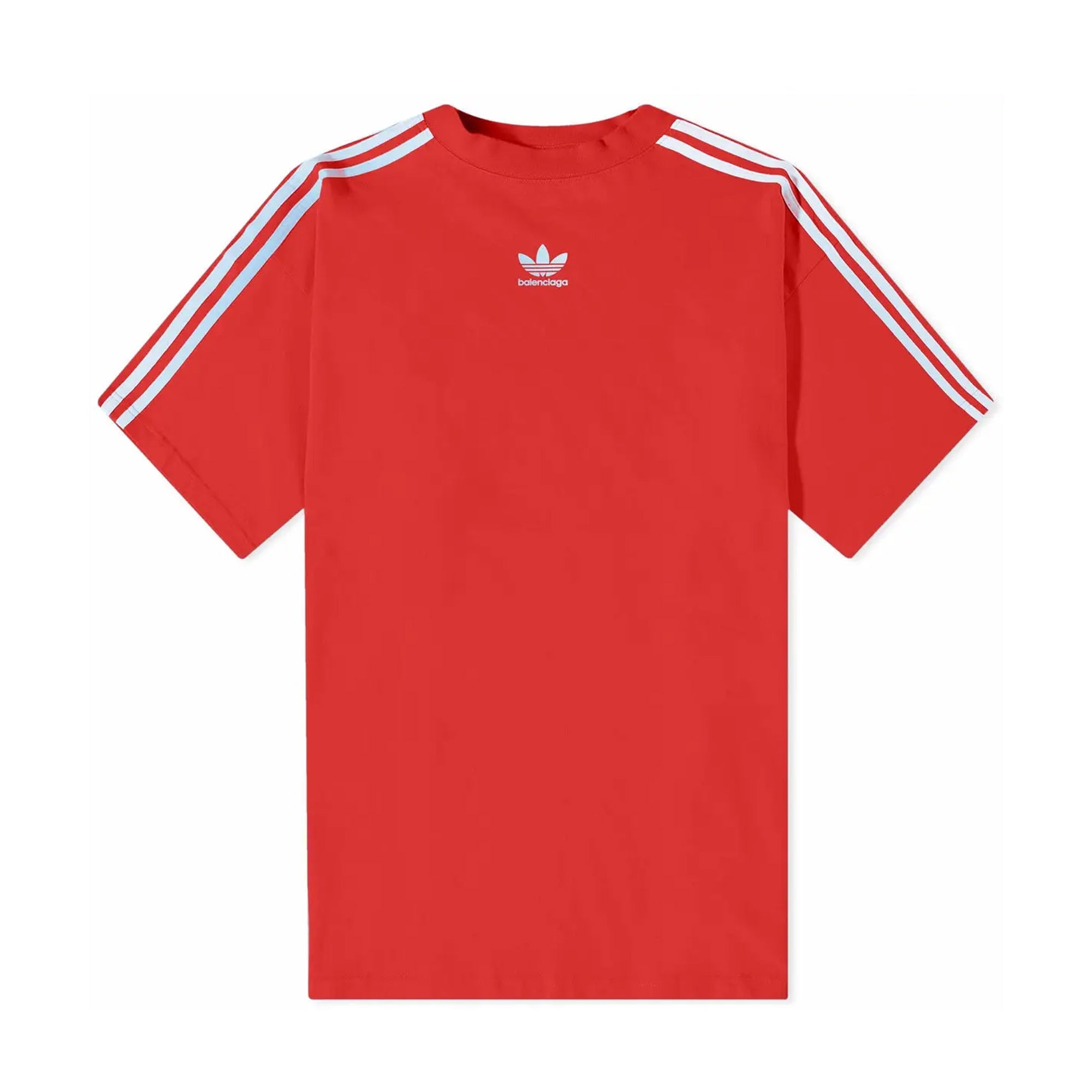 Balenciaga x adidas Unisex T-Shirt Oversized Red-PLUS