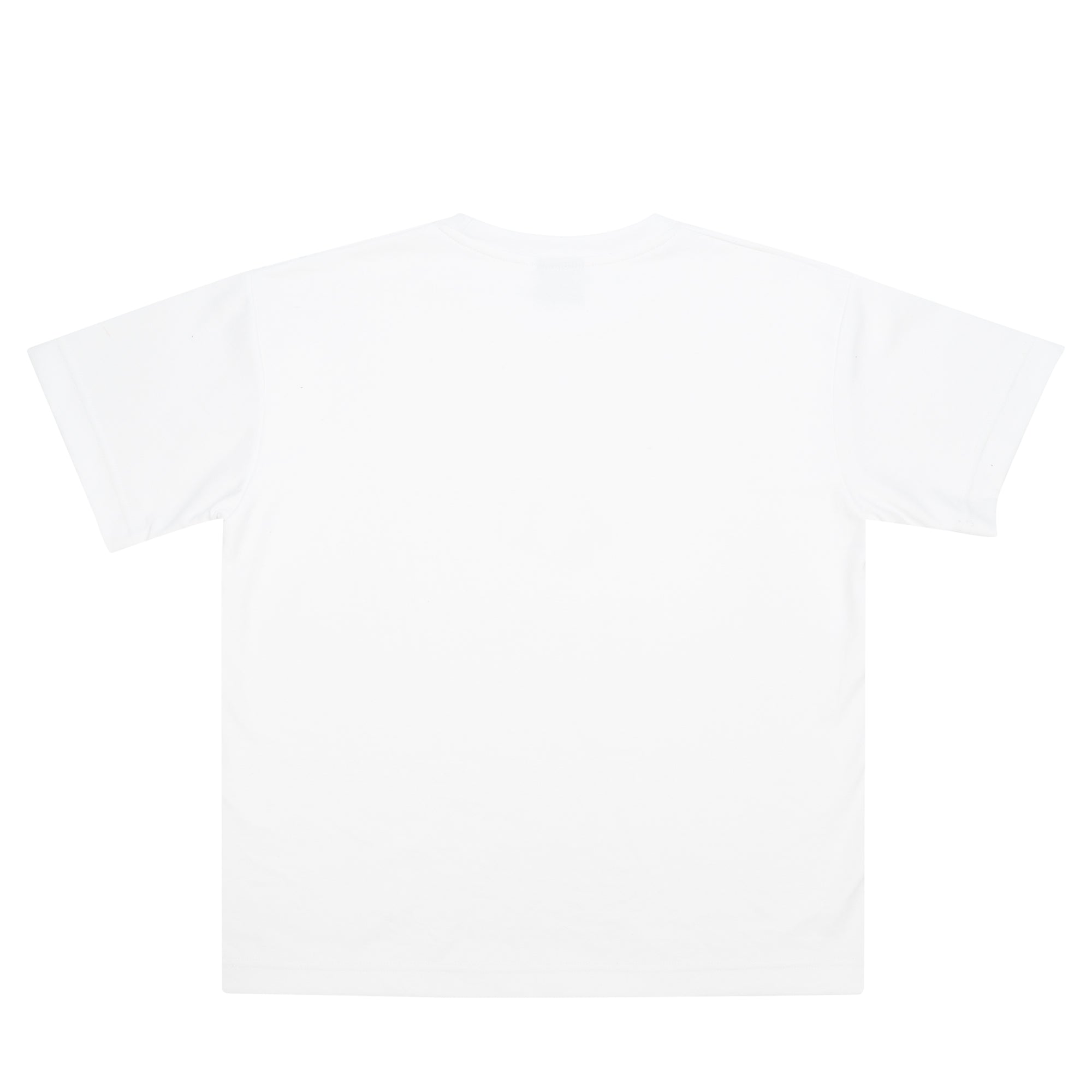 PLUS Basics Spell Out Logo Heavyweight Tee White-PLUS