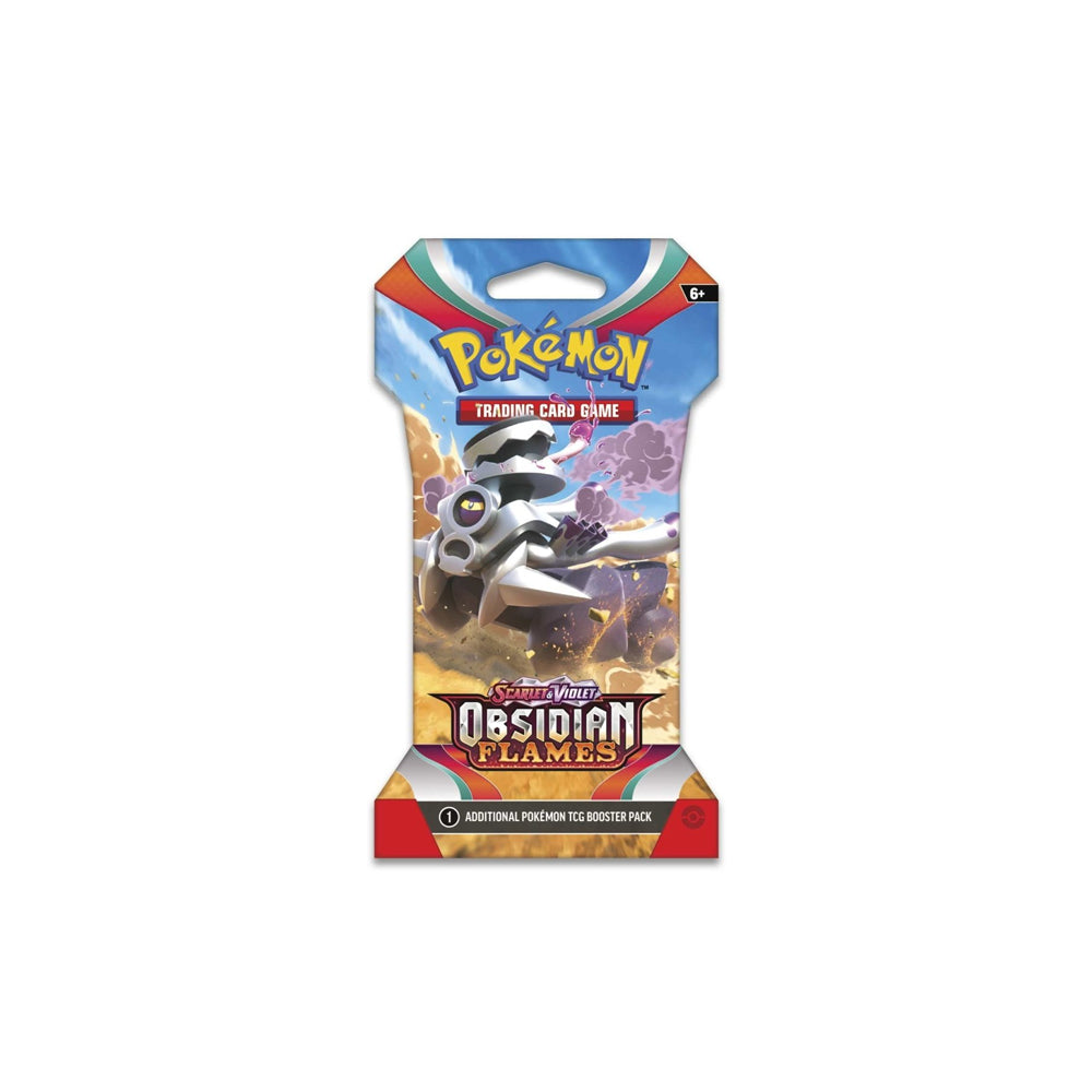 Pokemon Scarlet and Violet - Obsidian Flames Sleeved Booster Pack-PLUS