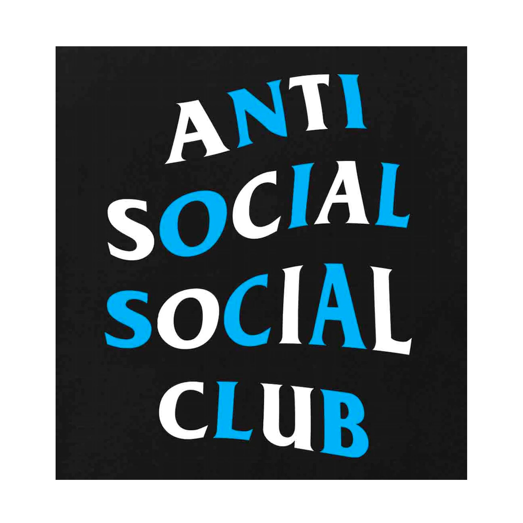 Anti Social Social Club Enrolled Tee Black-PLUS