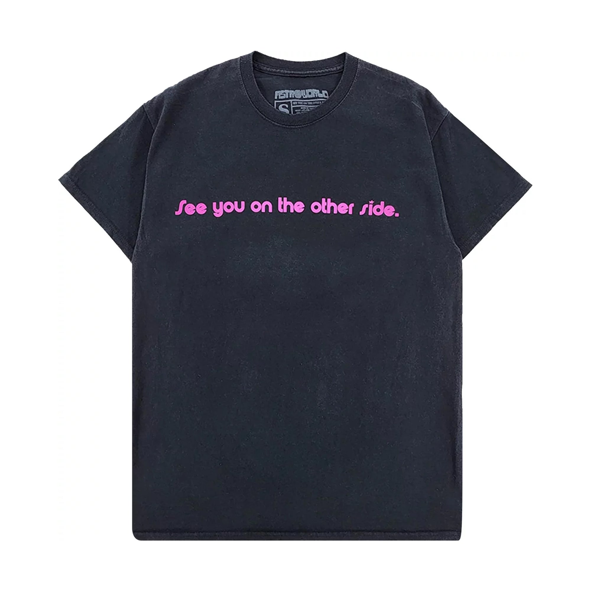 Travis Scott Lollipop Tee Black-PLUS