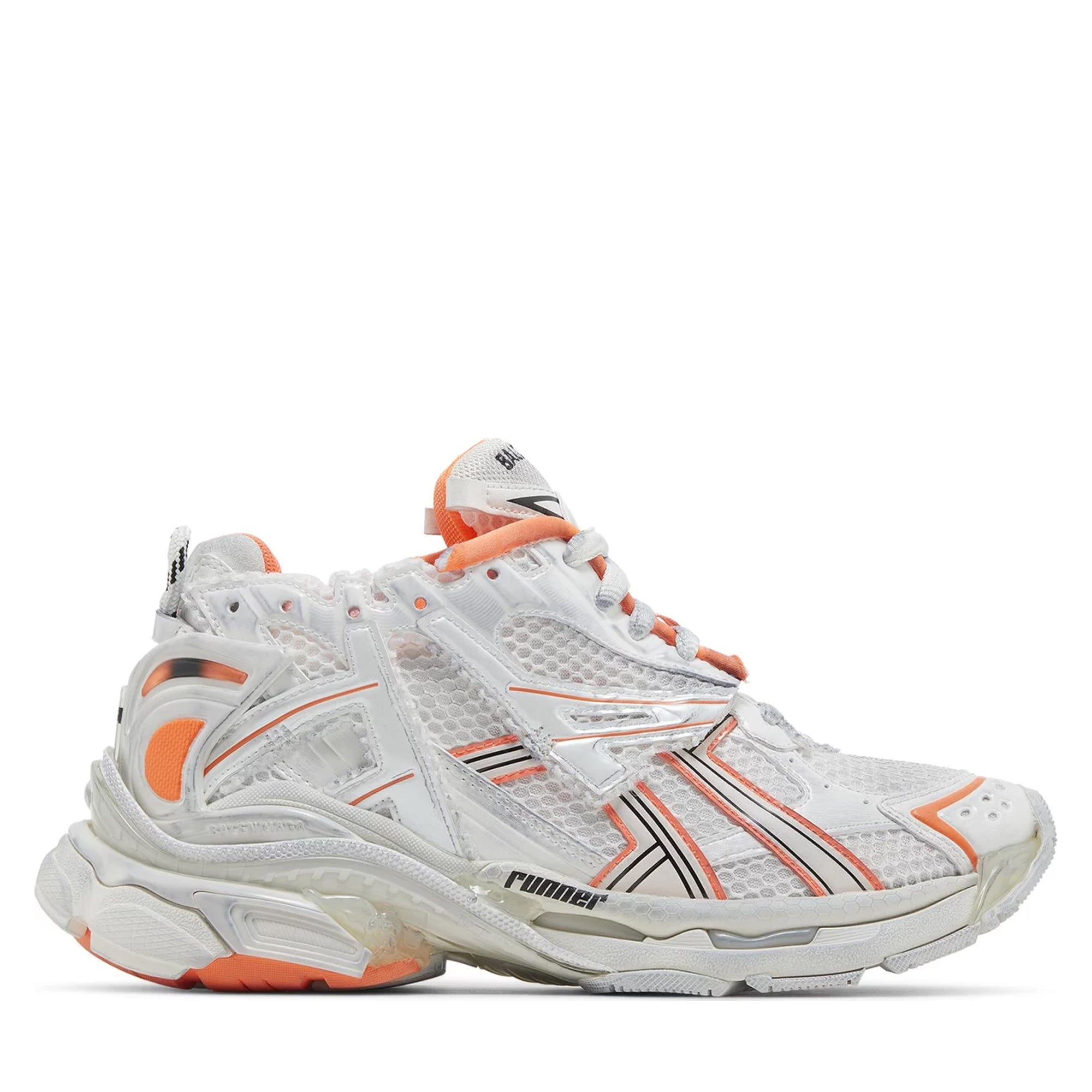 Balenciaga Runner Trainer Fluo Orange-PLUS