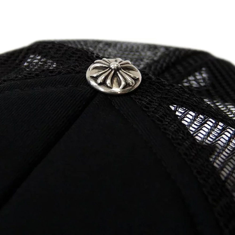 Chrome Hearts Cemetery Trucker Hat Black