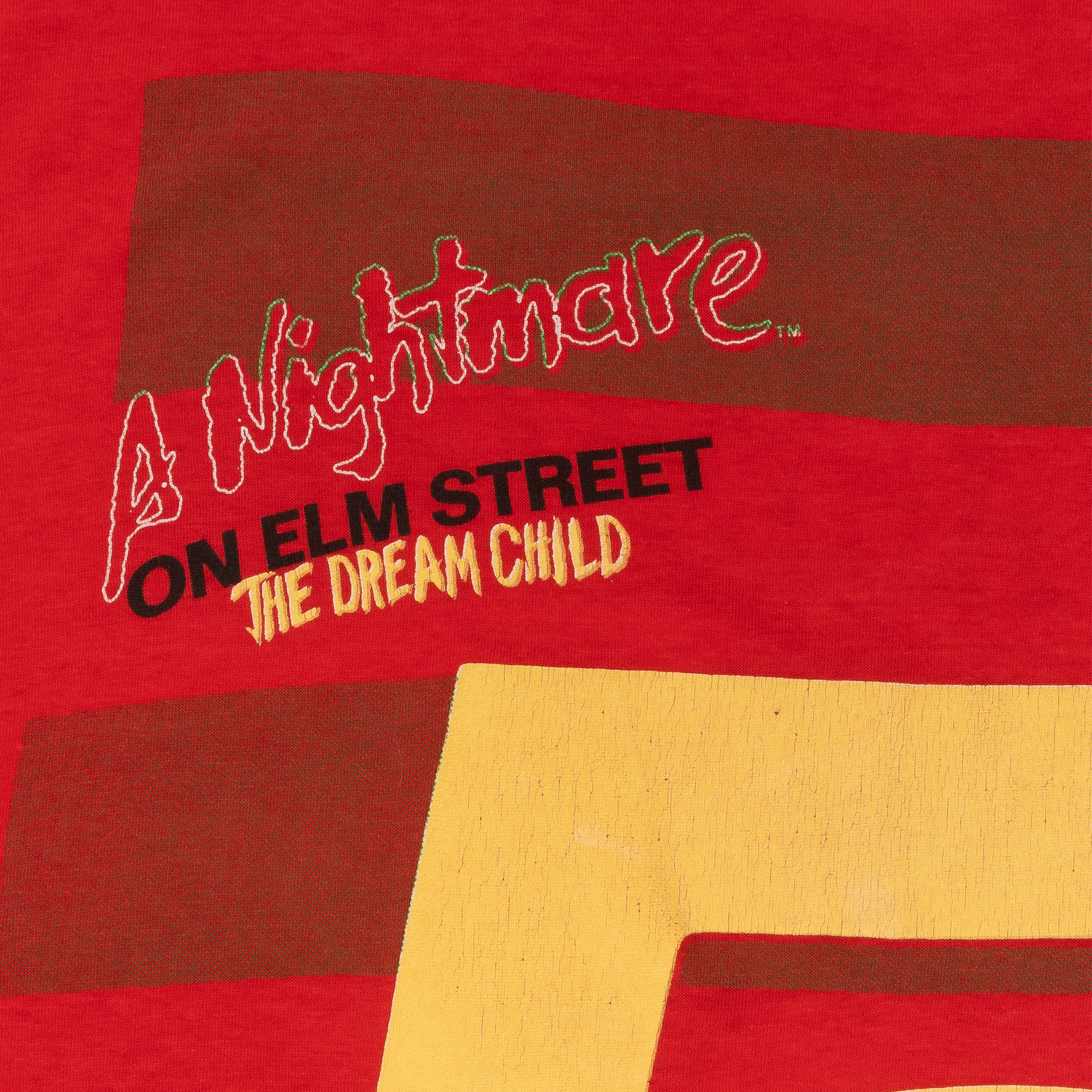 A Nightmare On Elm Street 5 1989 Tee Red-PLUS