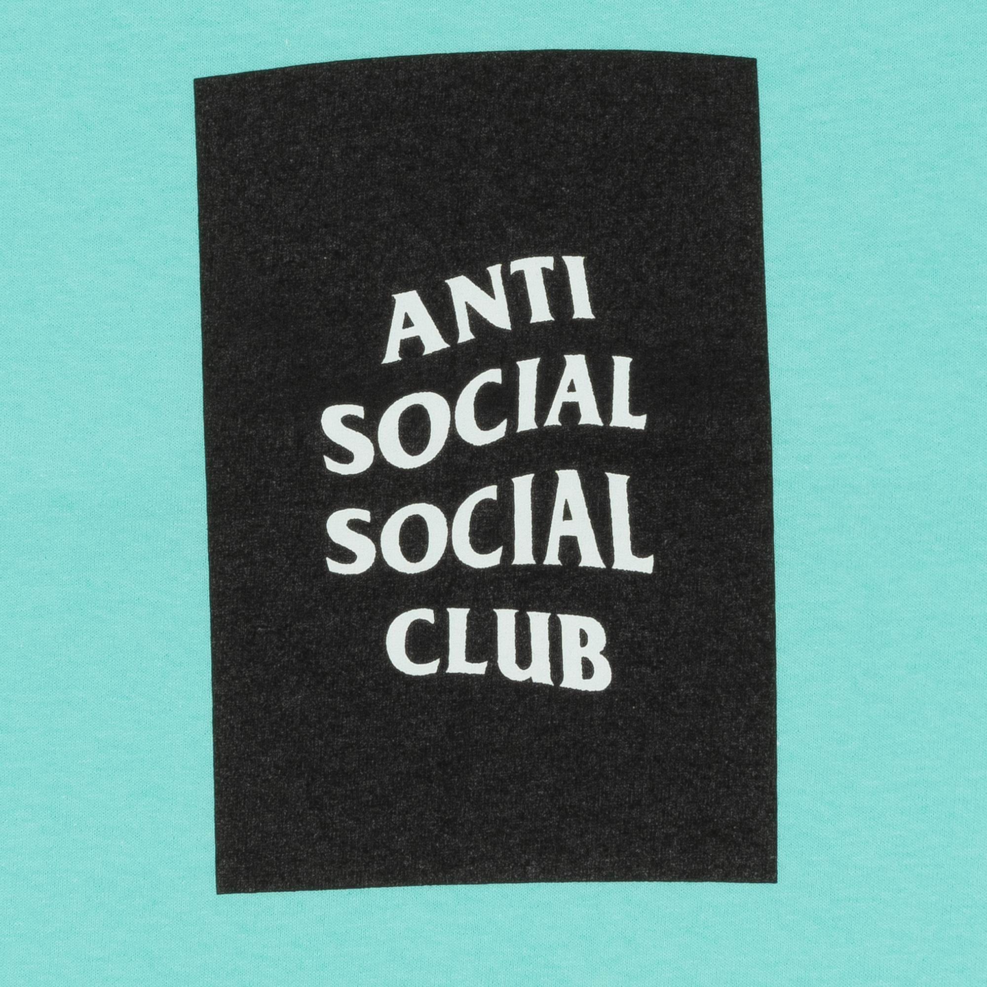 Anti Social Social Club Logo Tee Teal-PLUS
