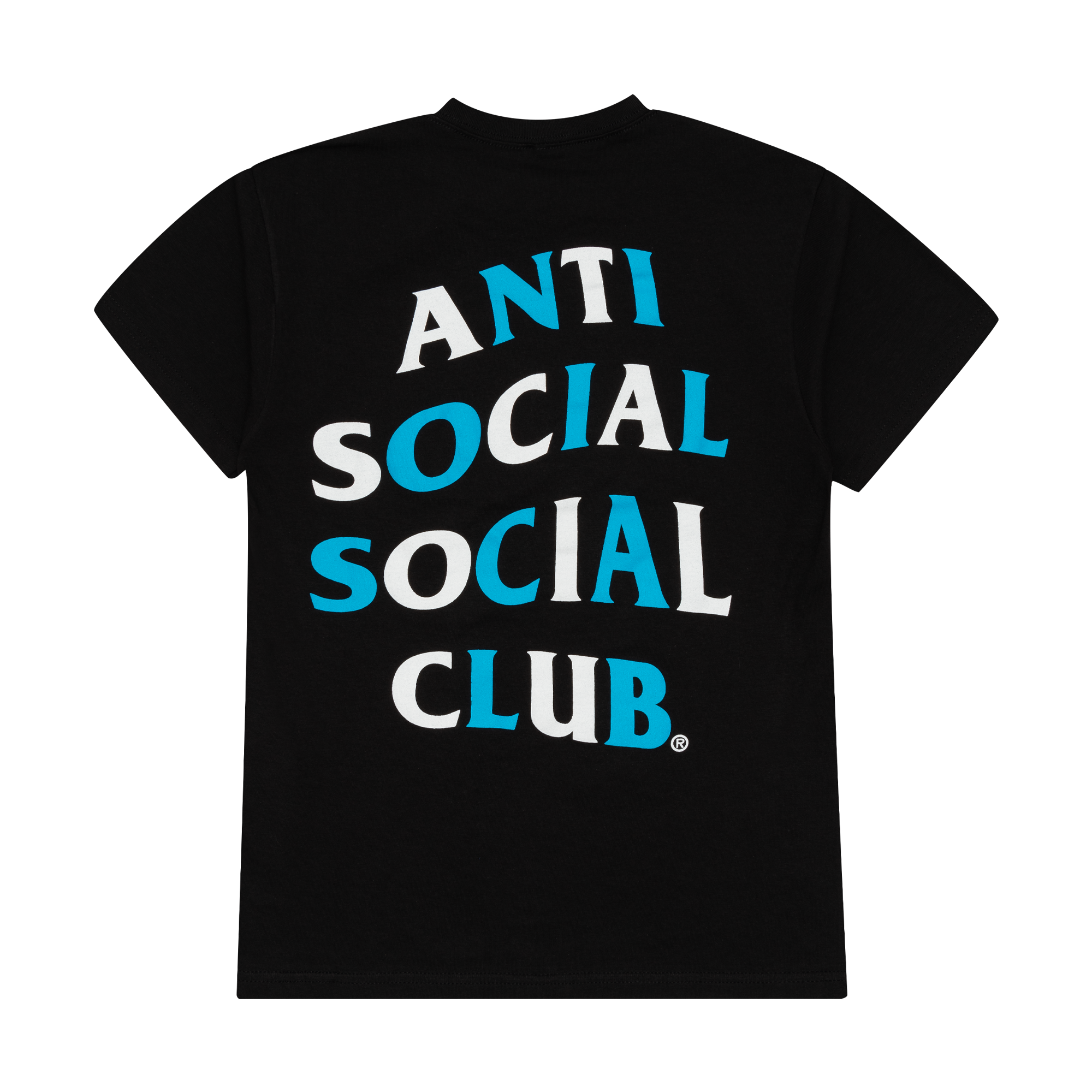 anti-social-social-club ANTI SOCIAL SOCIAL CLUB - T-SHIRT WHITE - LIGHT  PINK FONT