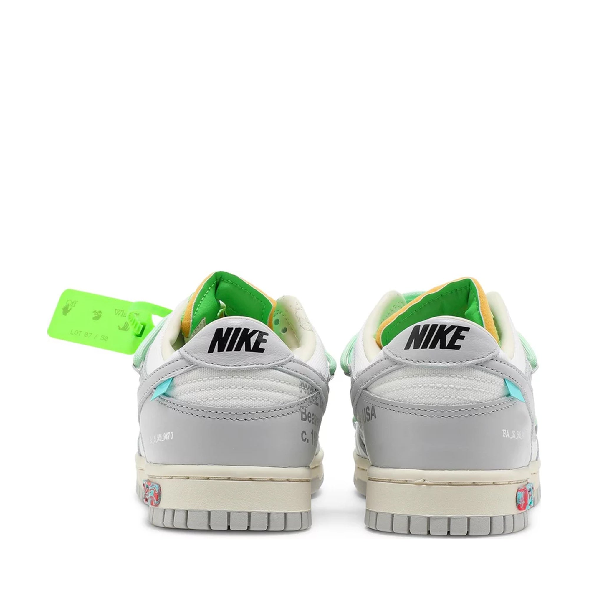 Nike Dunk Low Off-White Lot 7-PLUS