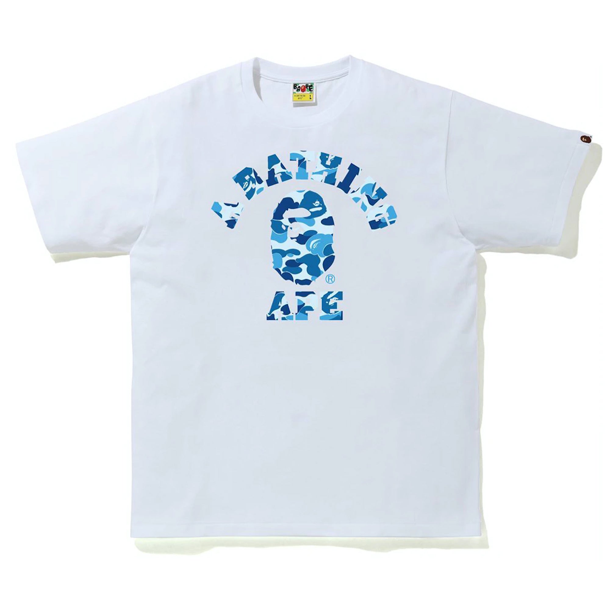 blue bape tee