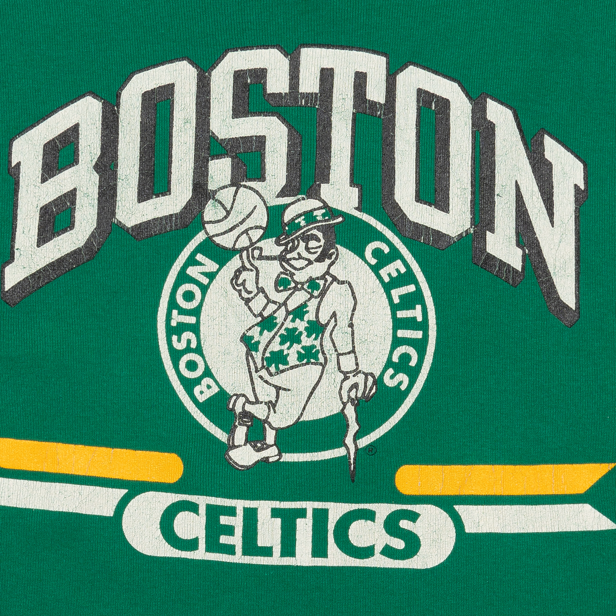 Boston Celtics Champion 80s Jersey Tank Top Green-PLUS