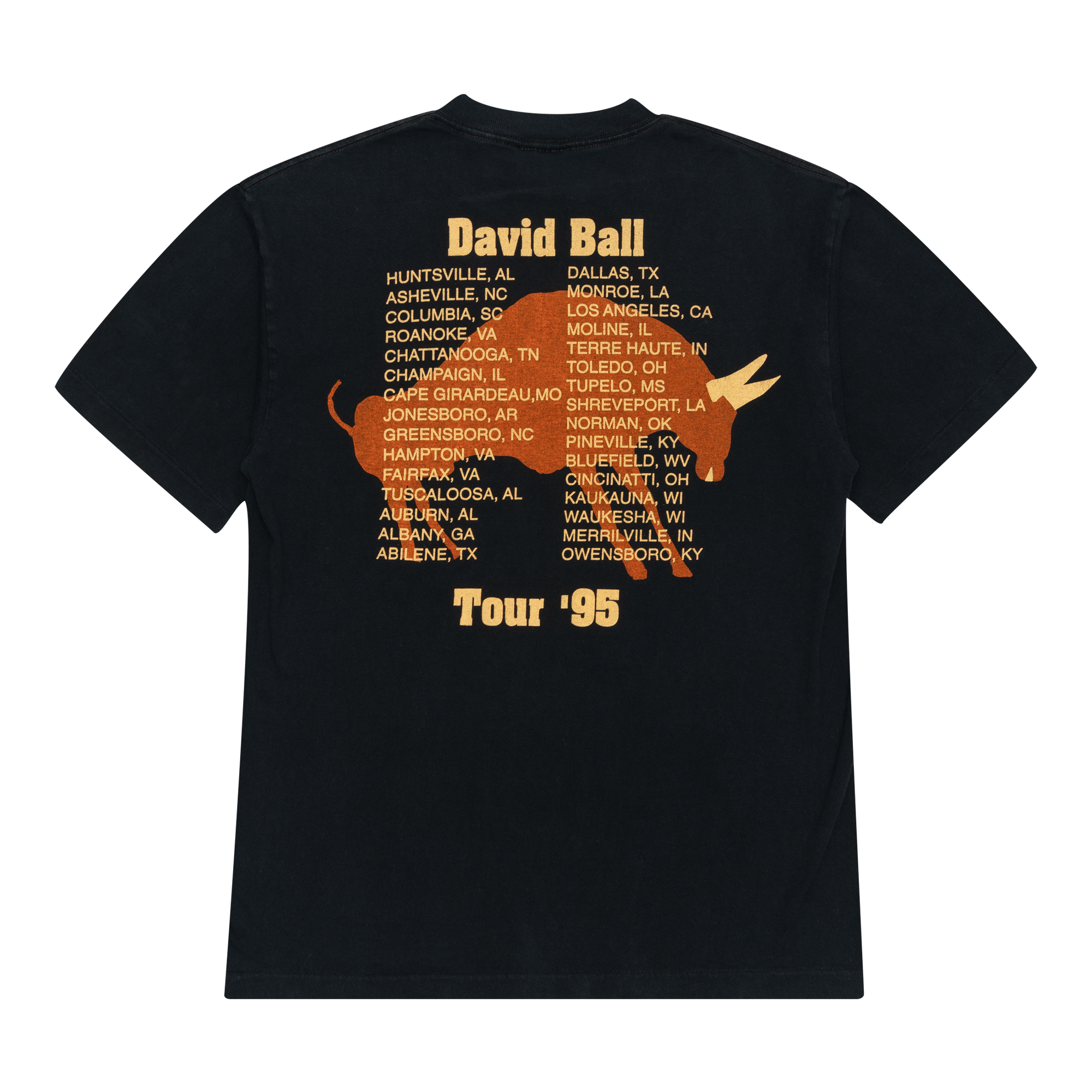 David Ball 1995 Tour Tee Black-PLUS