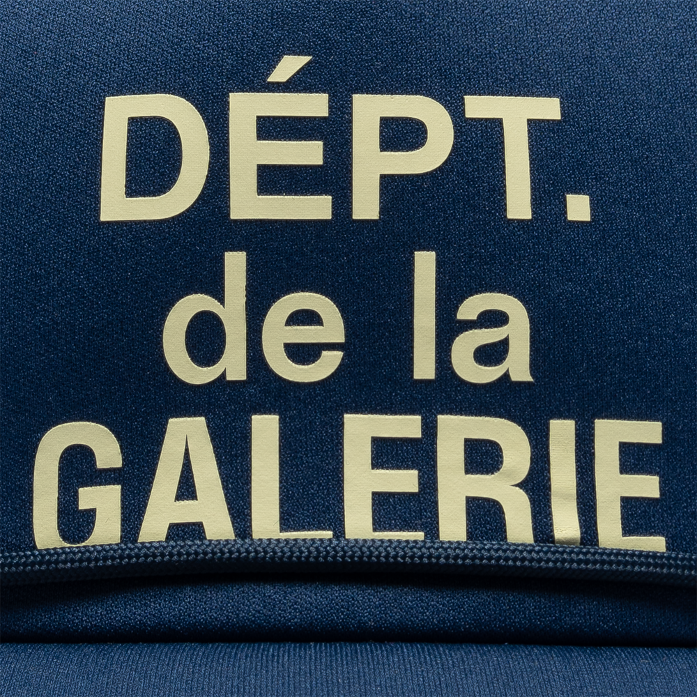 Gallery Dept. French Logo Trucker Hat Navy-PLUS