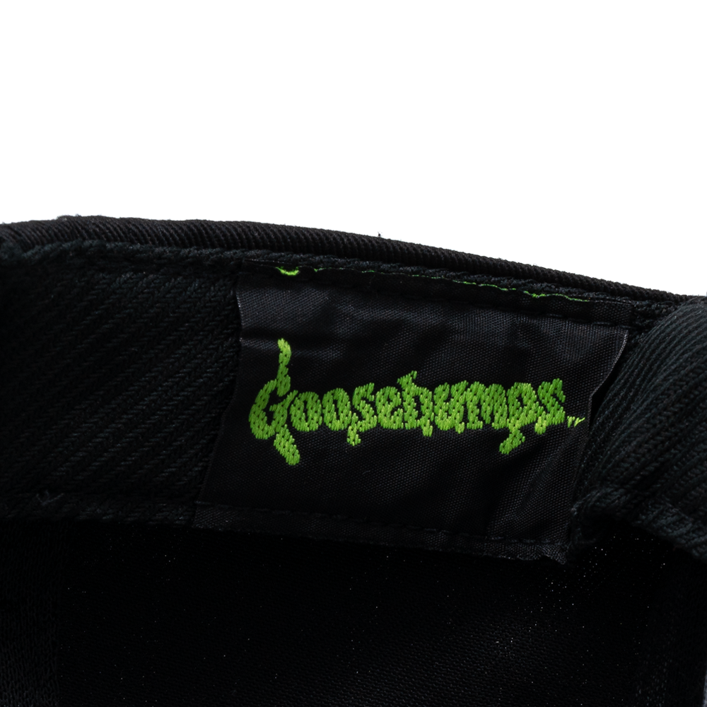 Goosebumps Movie Promo Snapback Hat Black-PLUS