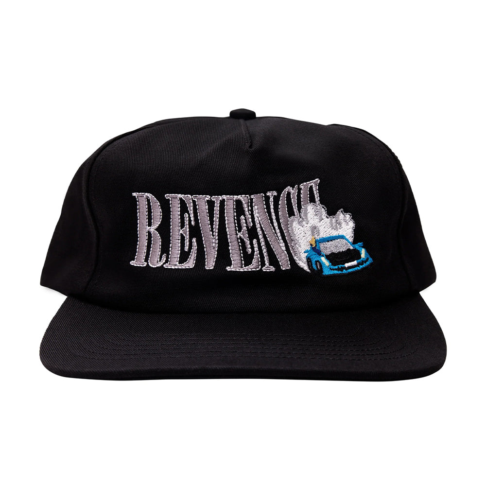 Revenge x Juice Wrld 999 Burnout Hat Black-PLUS