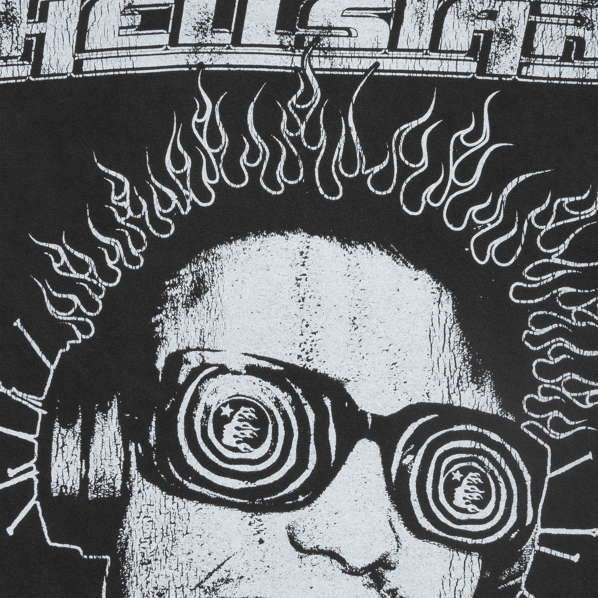 Hellstar Studios Rage Tee Washed Black-PLUS