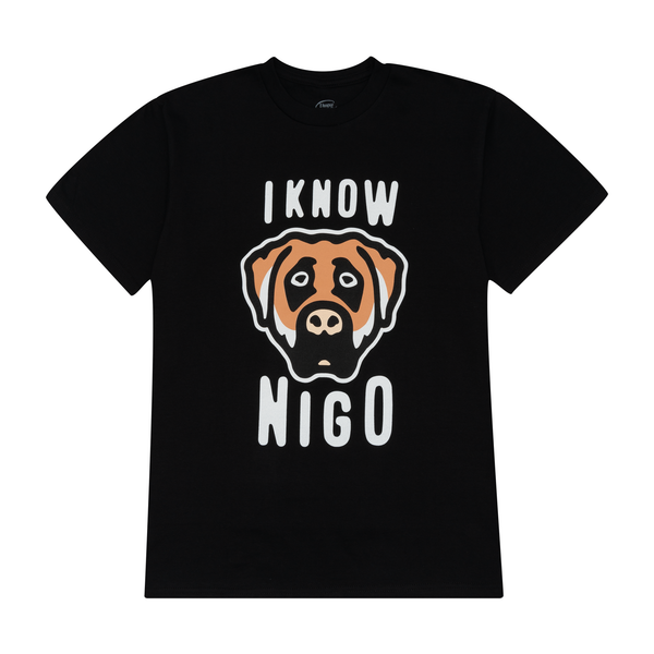 Human Made x Victor Victor I Know Nigo T-Shirt Black | PLUS