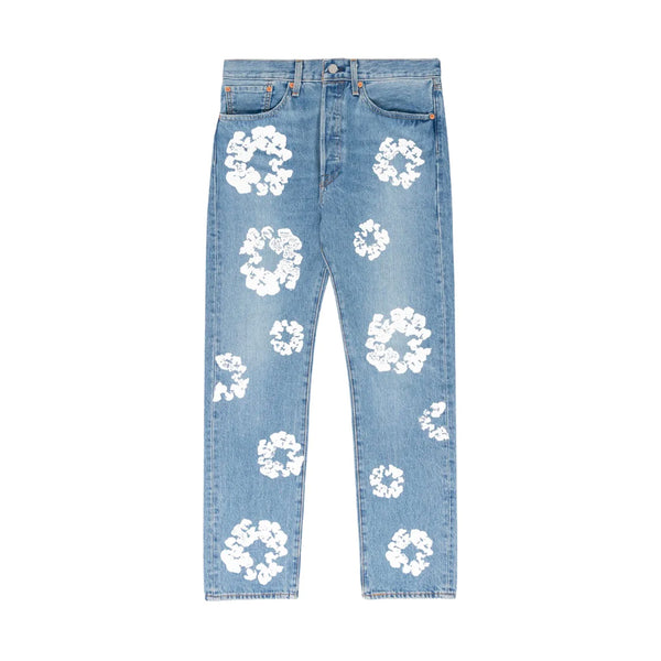 Denim Tears x Levi's Cotton Wreath Jean Light Wash| PLUS