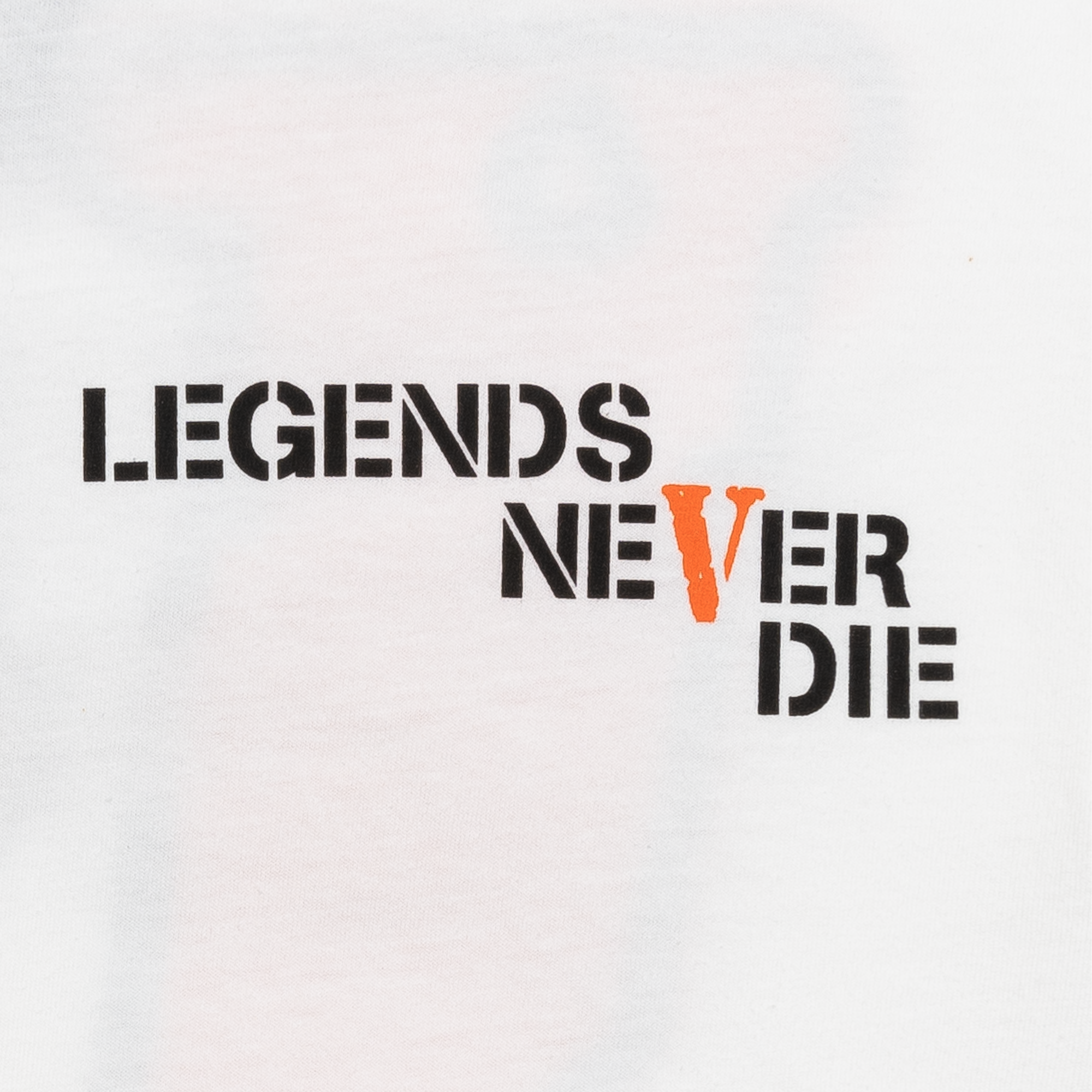 Vlone Juice Wrld Butterfly Tee In White Juice Wrld X Vlone Butterfly  T-Shirt White PLUS