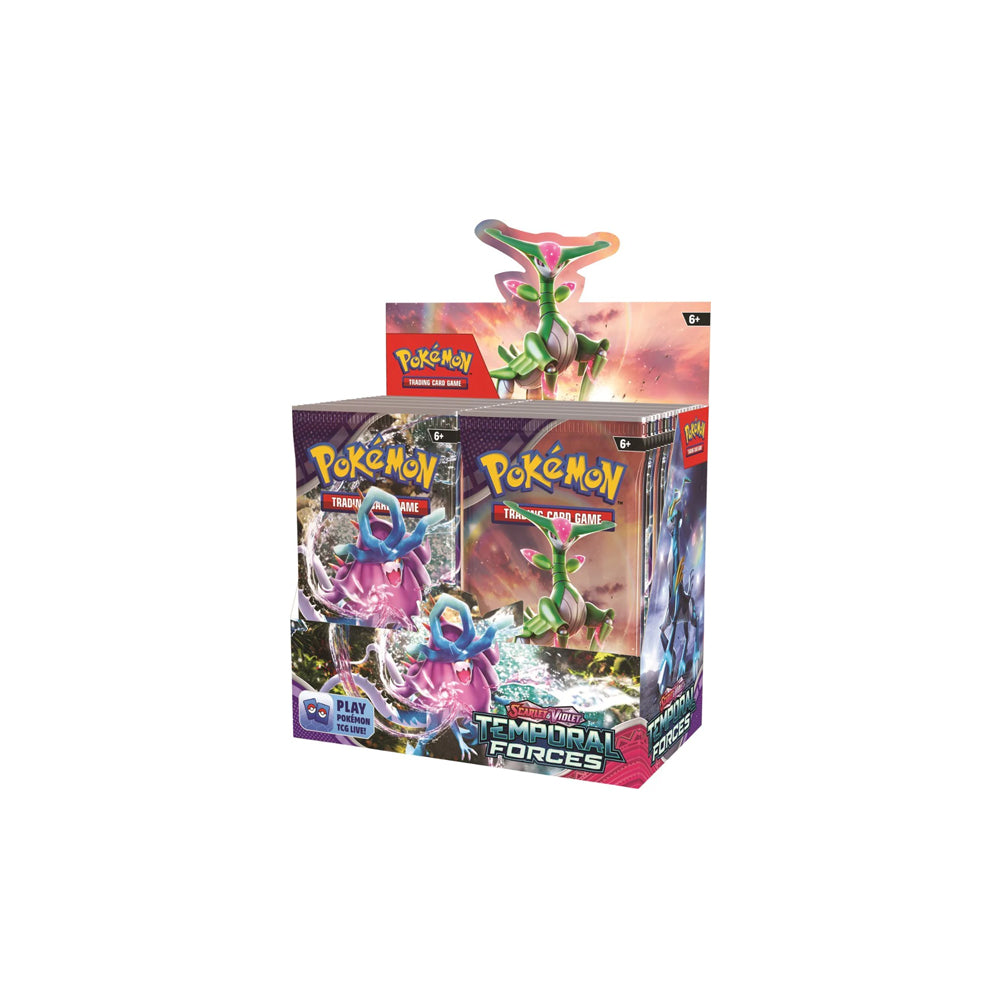 Pokemon Scarlet and Violet - Temporal Force Booster Box-PLUS