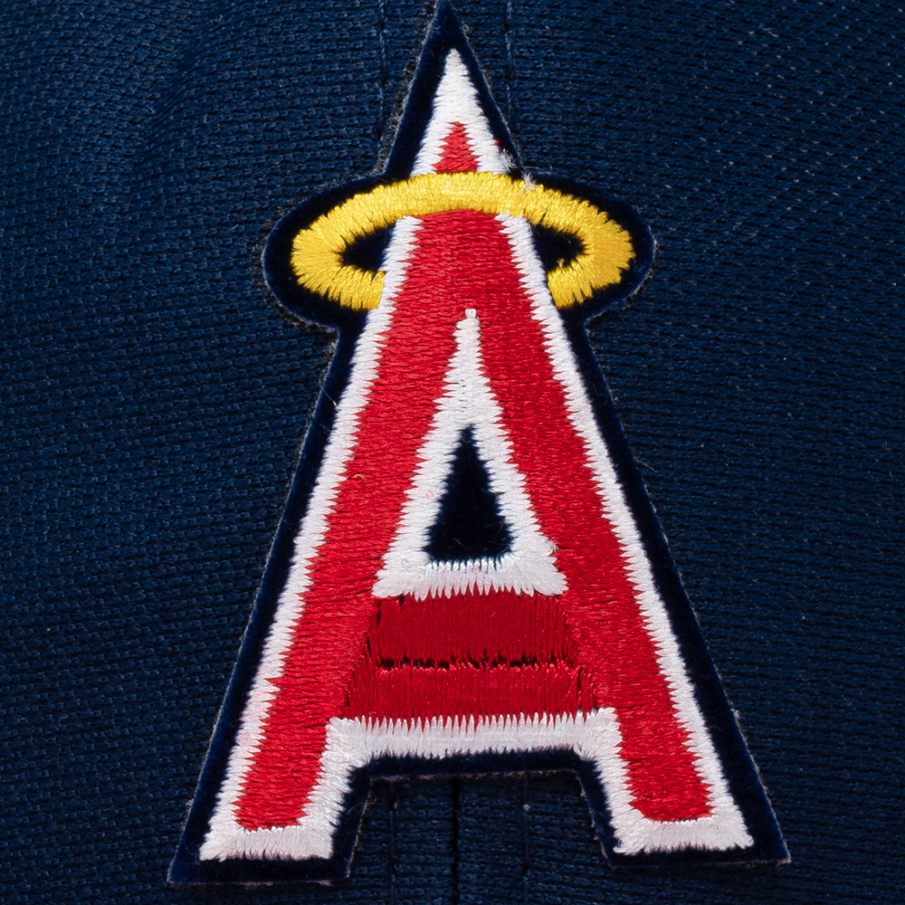 Los Angeles Angels Snapback Hat Navy-PLUS