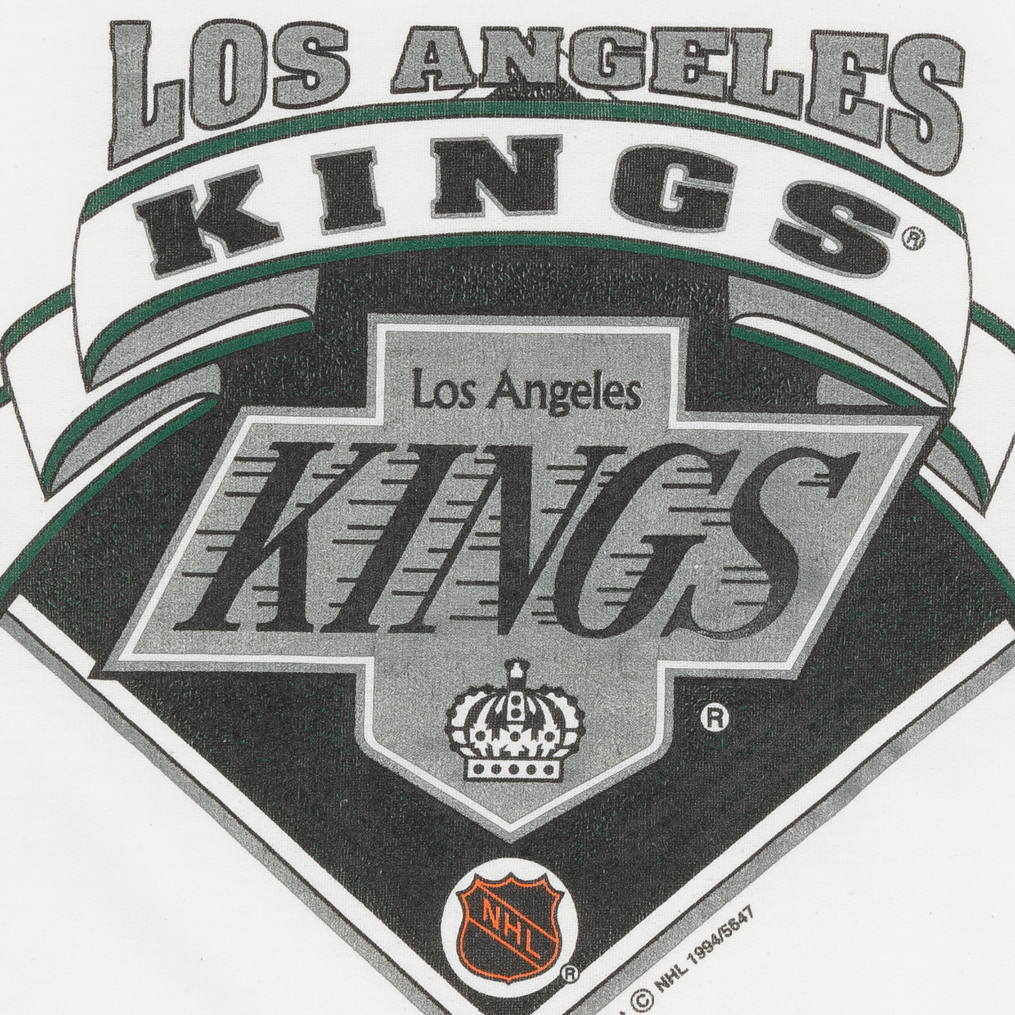 Los Angeles Kings Sportacus 1994 NHL Crewneck White-PLUS