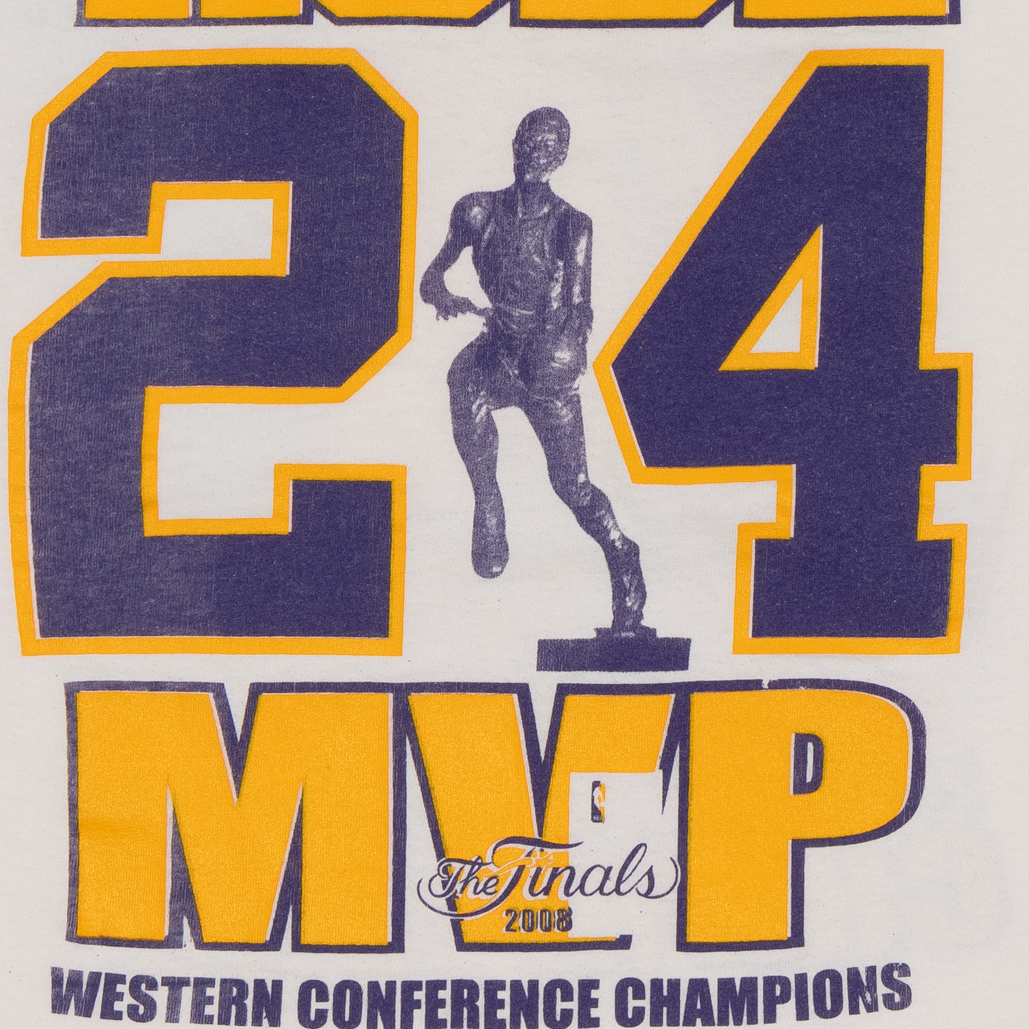 Kobe "MVP" 2008 Western Champs Tee White-PLUS