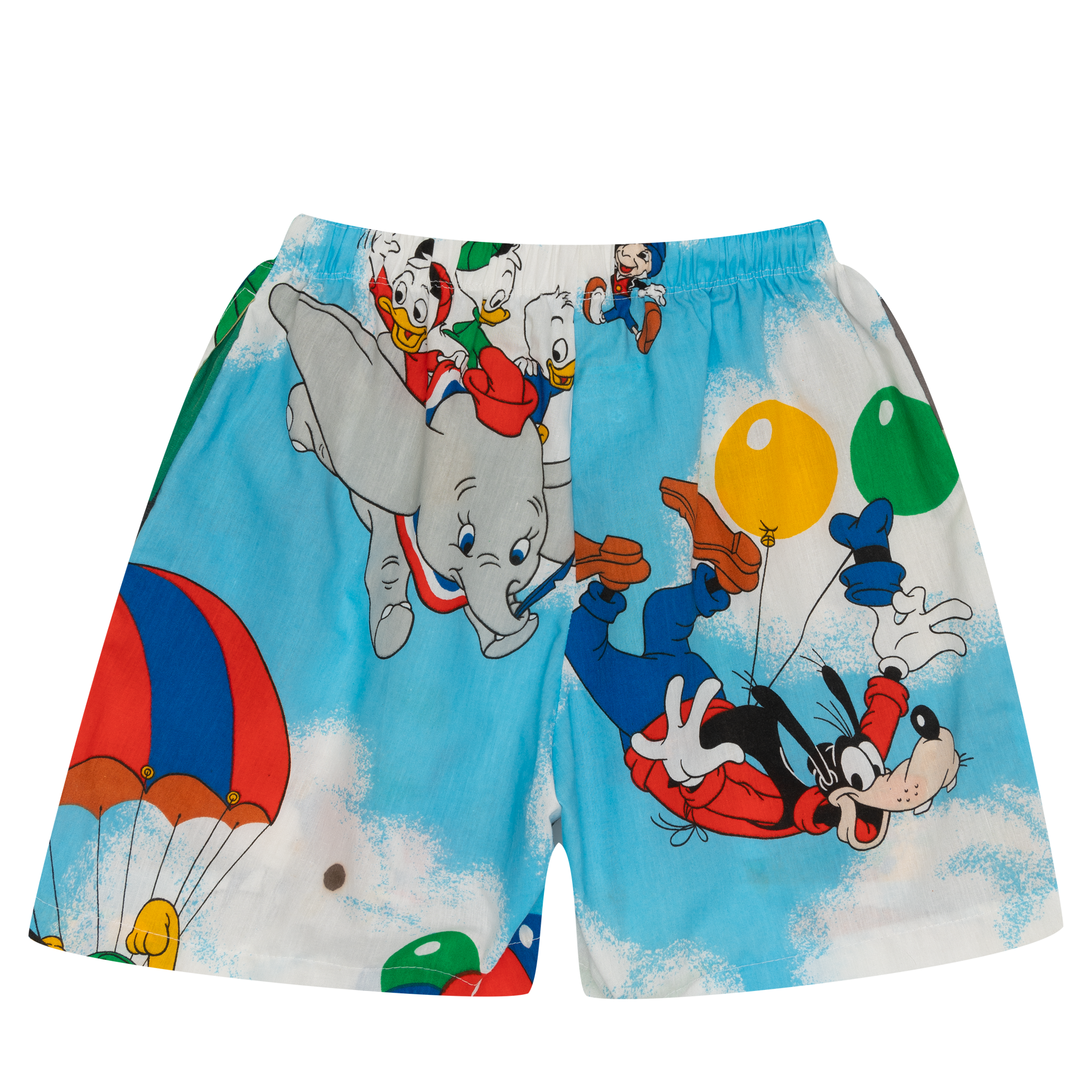 Plus Reworked Mickey Air Mobile Shorts Blue-PLUS